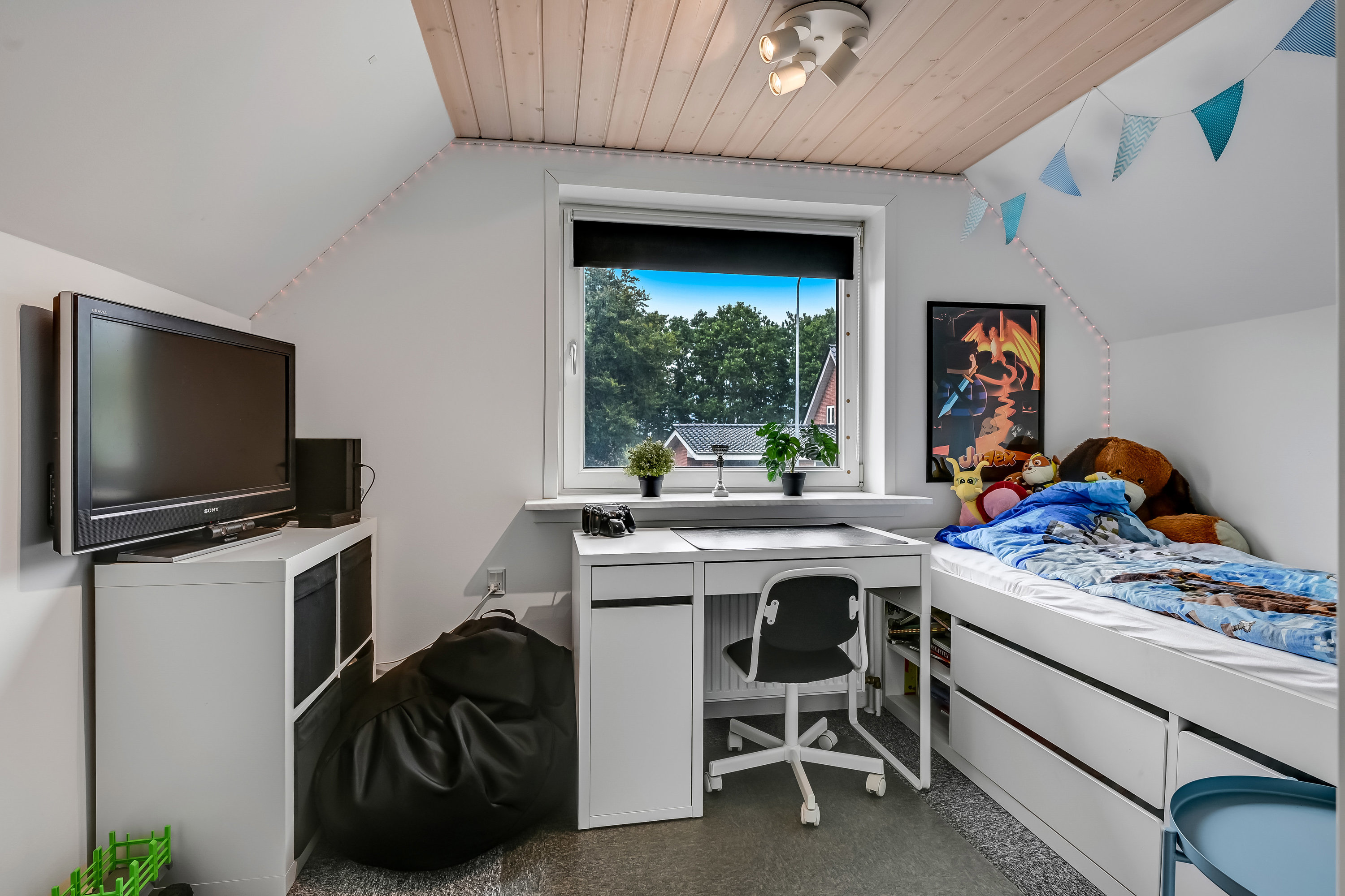 Fremhævet værelse billede i fuldskærmstilstand. Billede af Egebjerg Landevej 90, Vesterhede, 7250 Hejnsvig