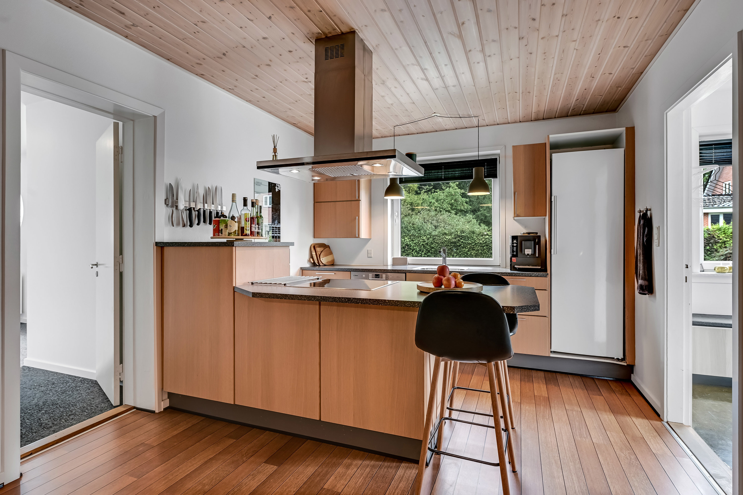 Fremhævet køkken billede i fuldskærmstilstand. Billede af Egebjerg Landevej 90, Vesterhede, 7250 Hejnsvig