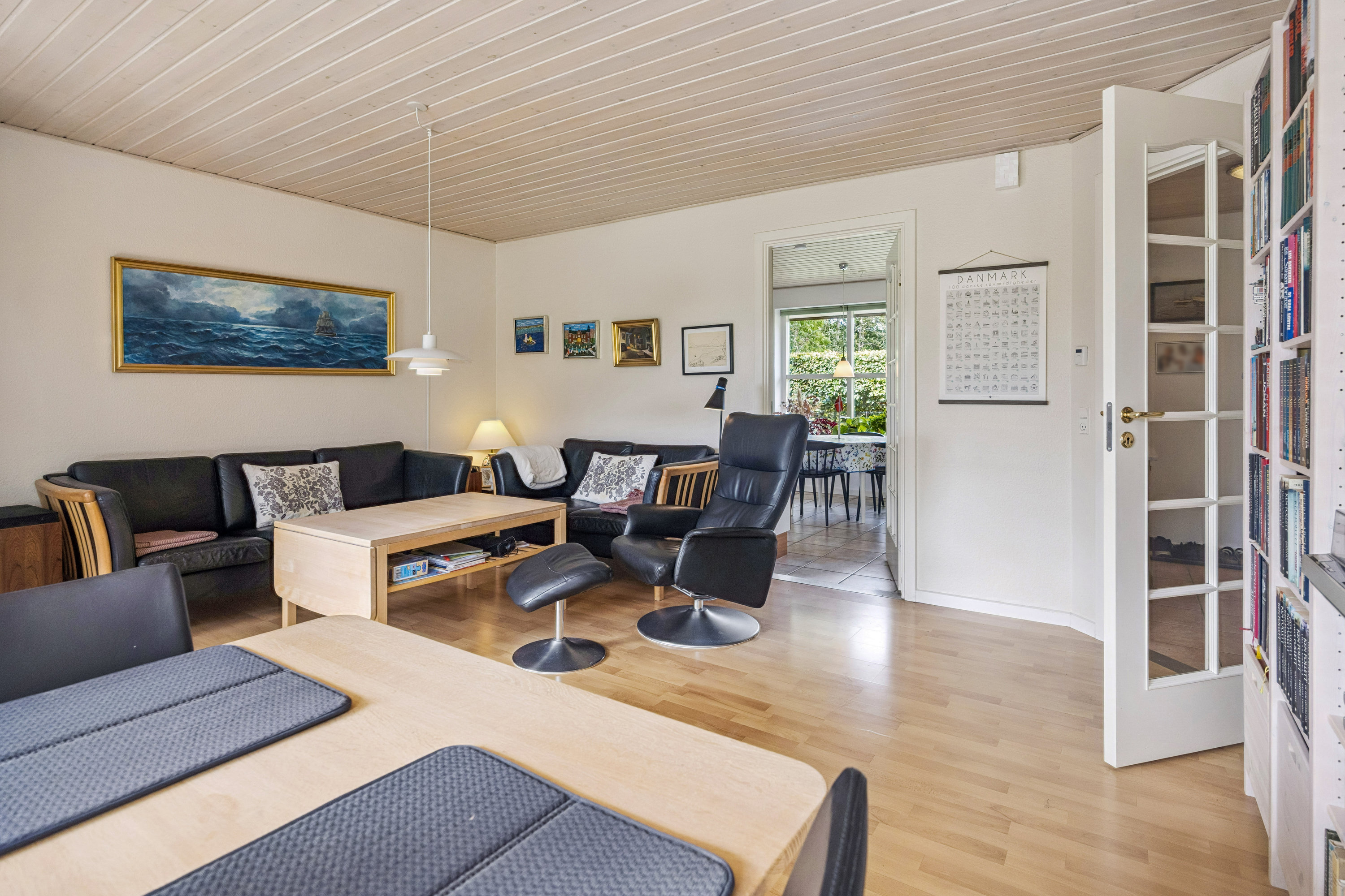 Fremhævet stue billede i fuldskærmstilstand. Billede af Sogneparken 19, Ulsted, 9370 Hals