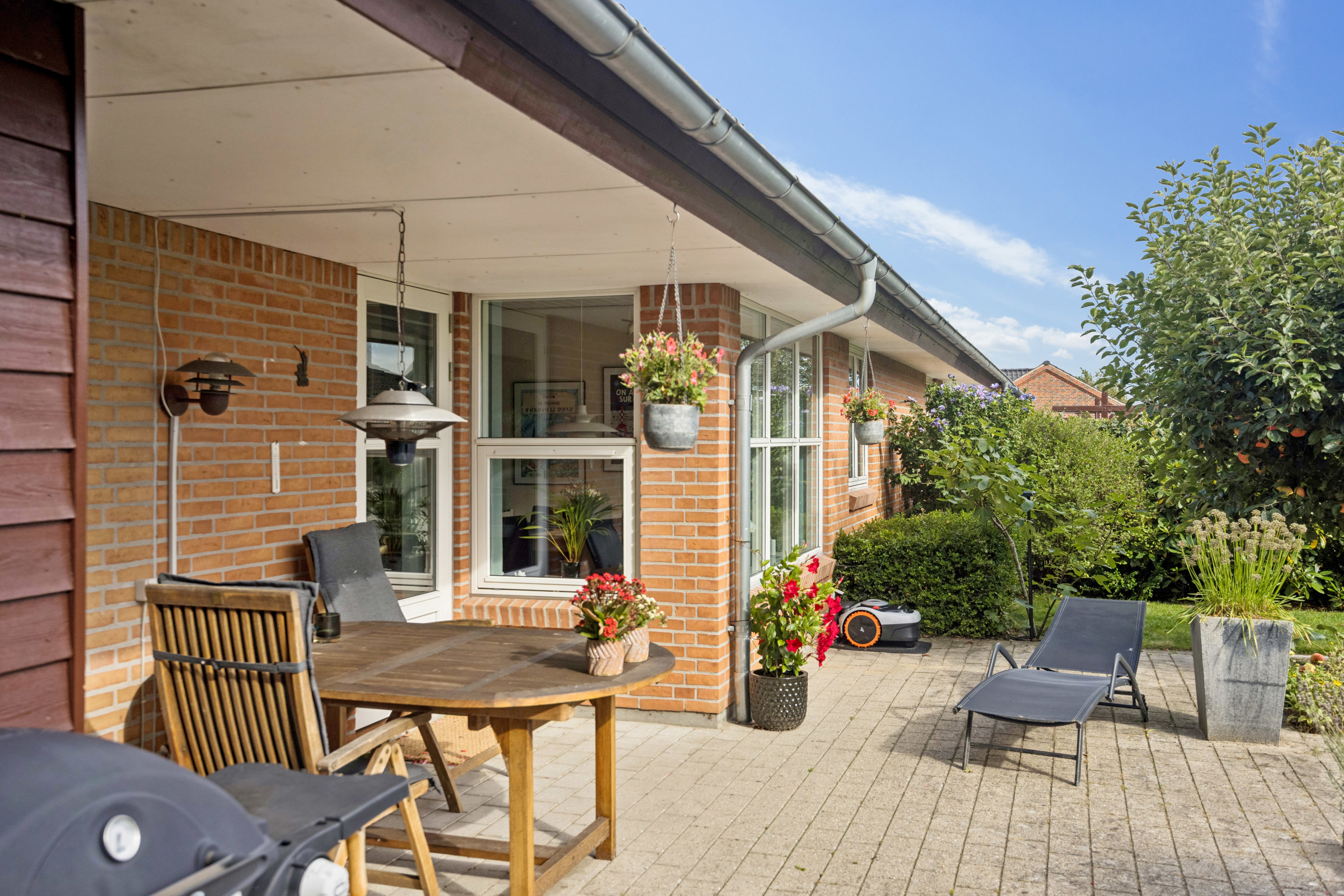 Fremhævet terrasse billede i fuldskærmstilstand. Billede af Sogneparken 19, Ulsted, 9370 Hals