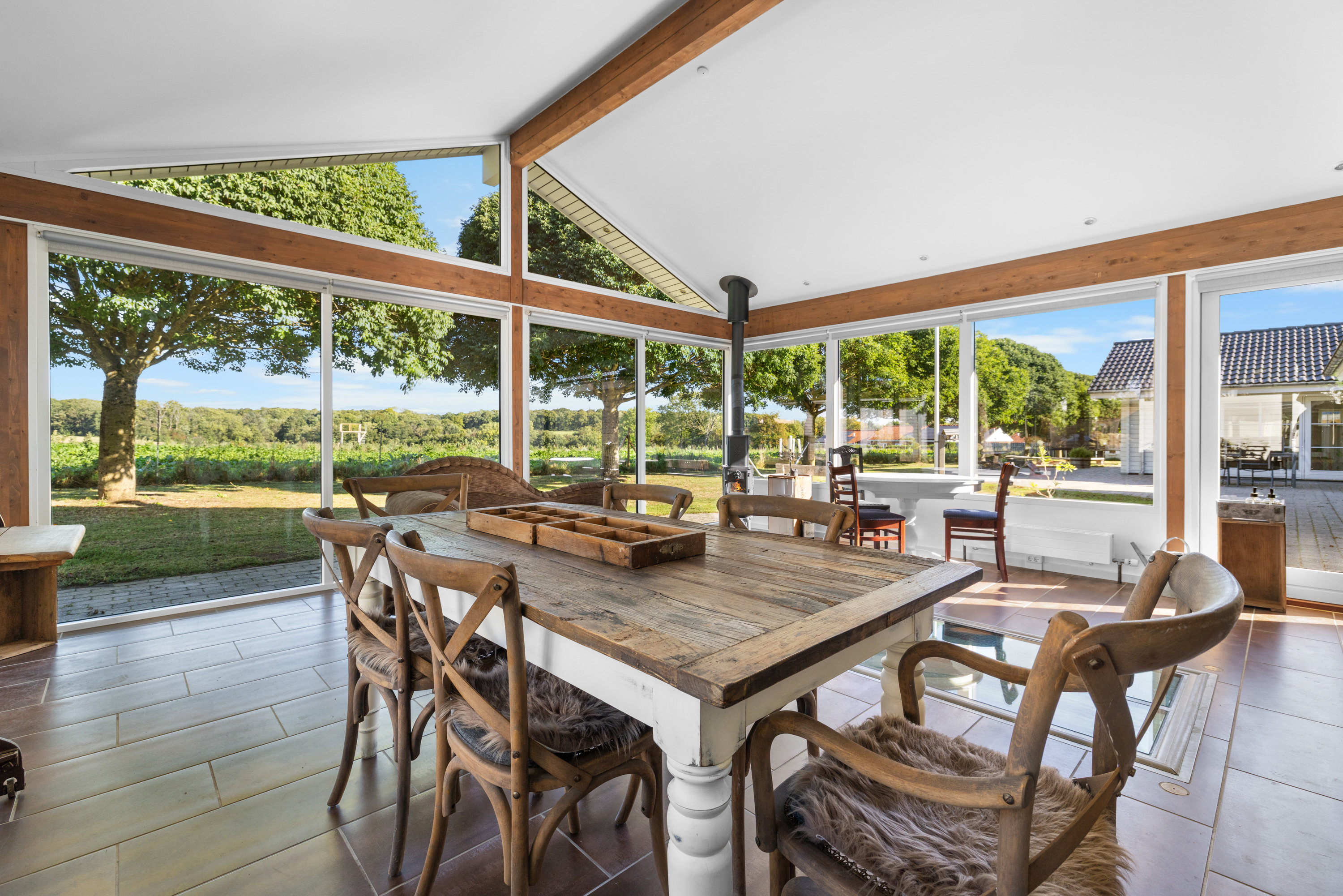 Fremhævet terrasse billede i fuldskærmstilstand. Billede af Herslev Bygade 28, Herslev, 7000 Fredericia