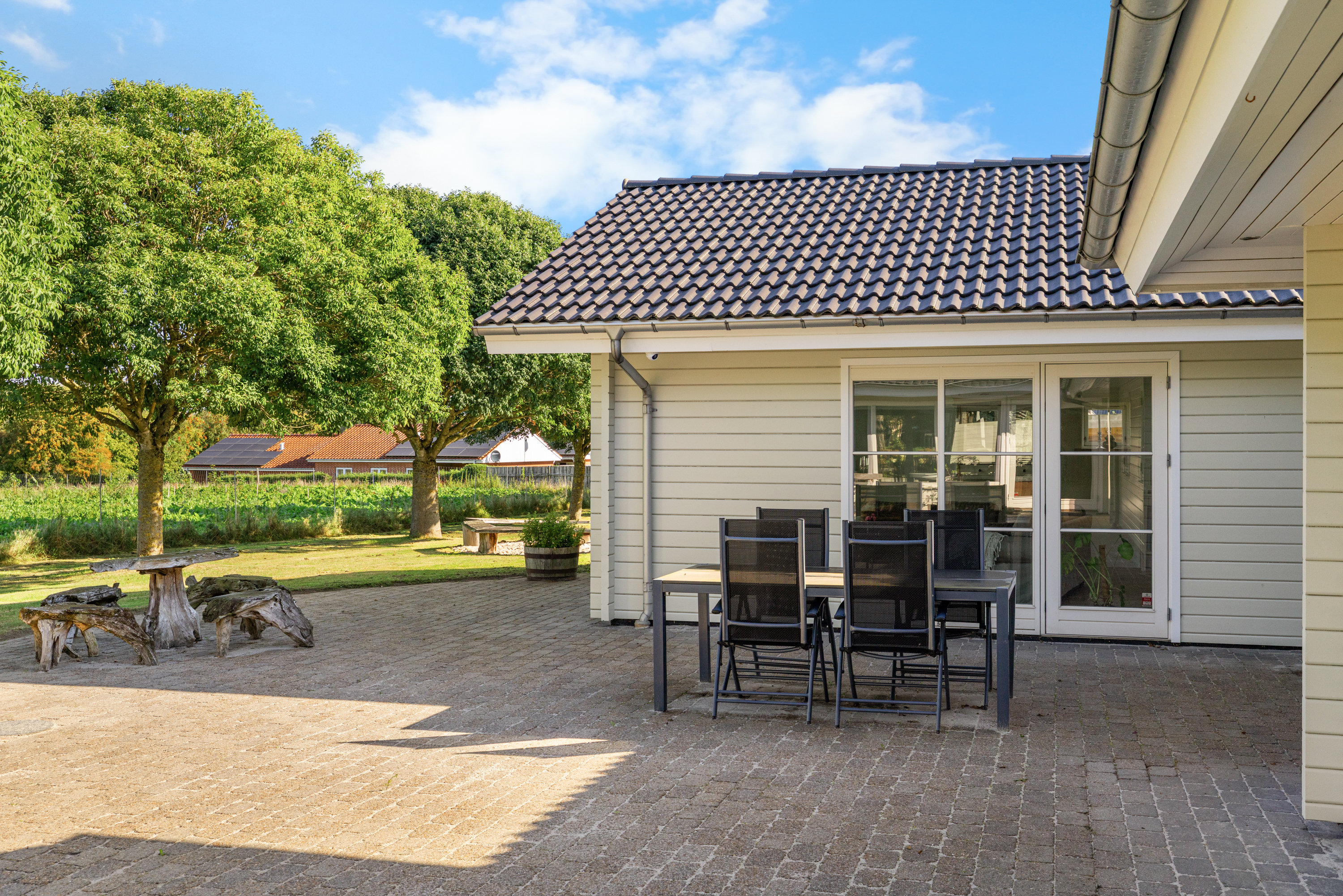 Fremhævet terrasse billede i fuldskærmstilstand. Billede af Herslev Bygade 28, Herslev, 7000 Fredericia