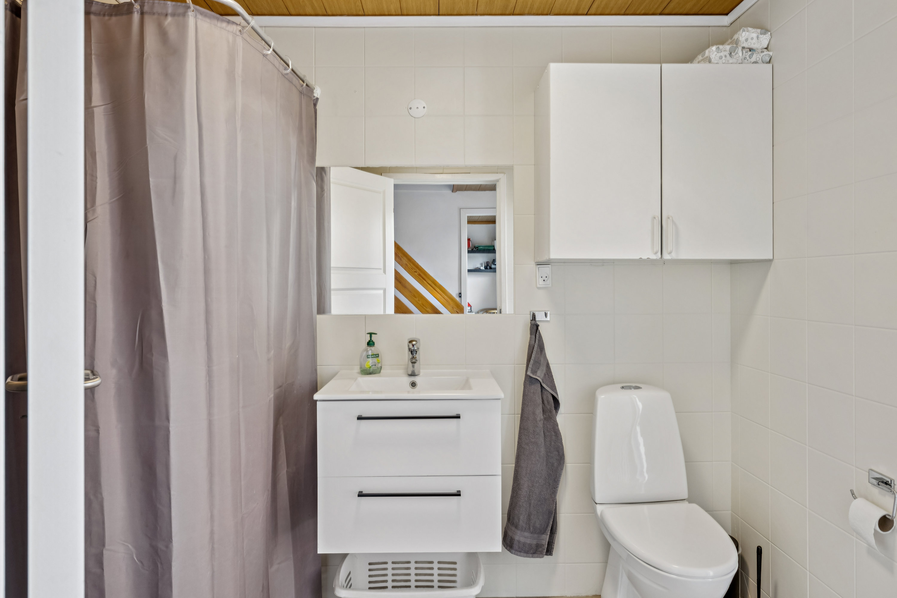 Fremhævet badeværelse billede i fuldskærmstilstand. Billede af Tulipanvej 2, 8500 Grenaa