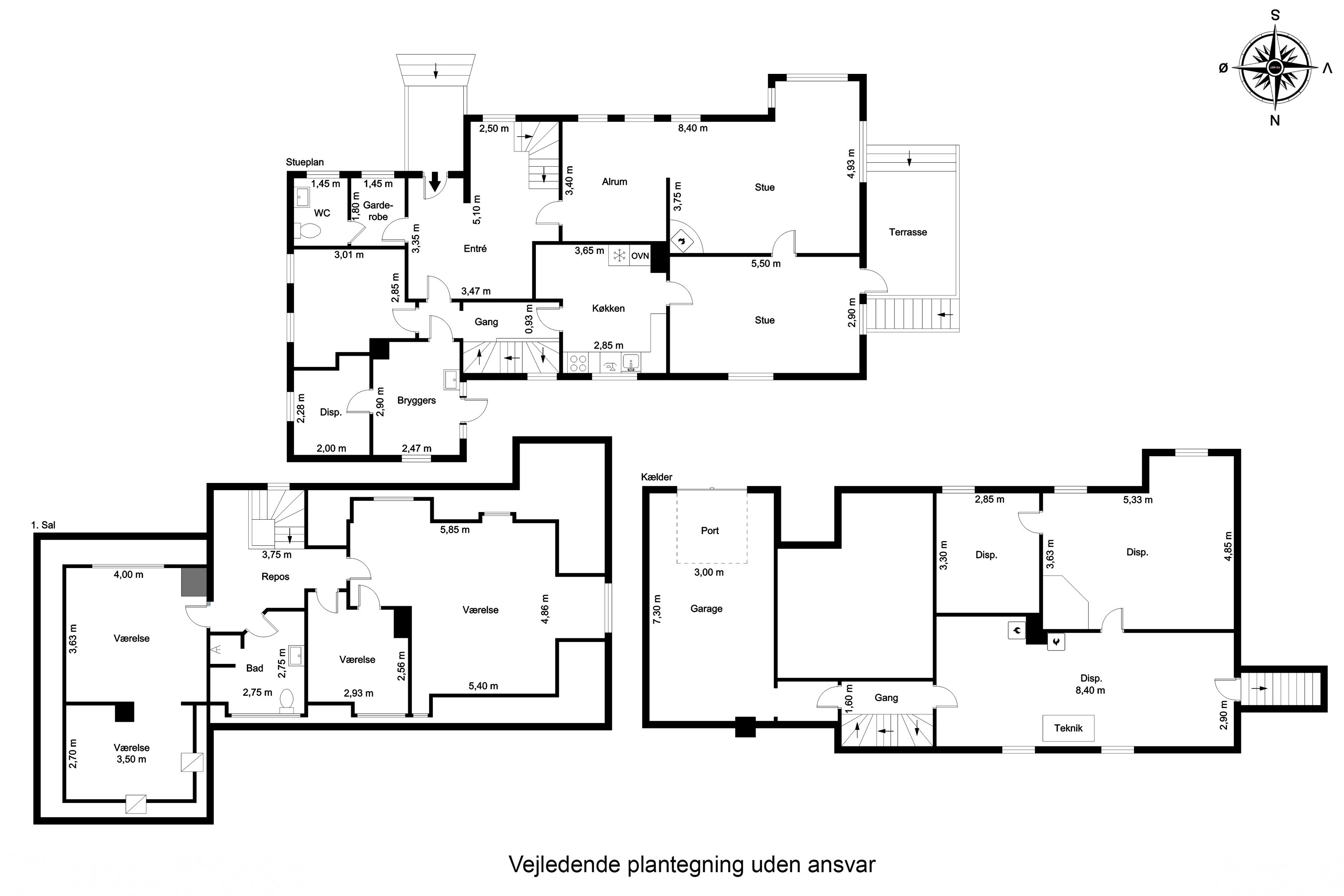 Plantegninger billede af Sølystvej 4, 5500 Middelfart