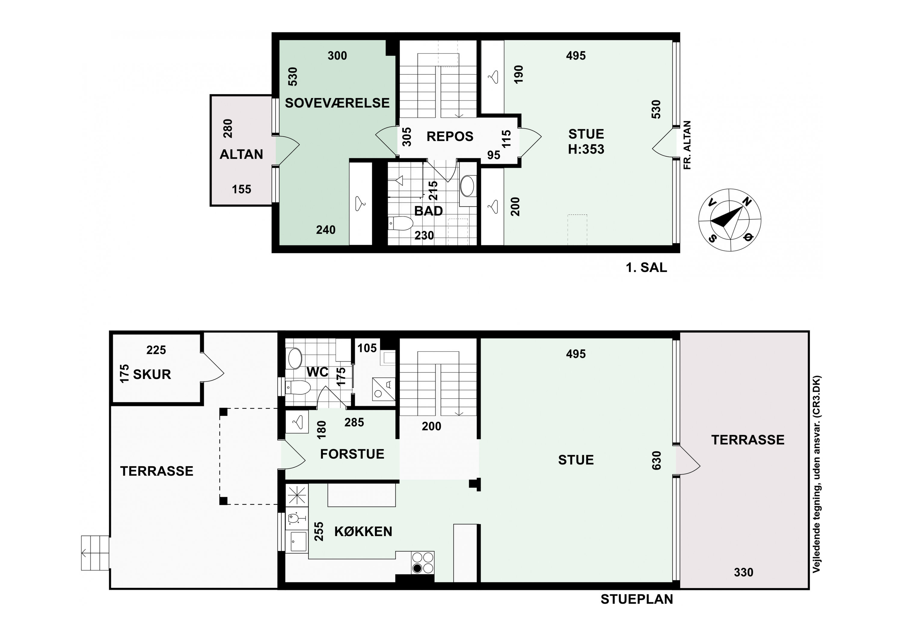 Plantegninger billede af Nordre Strandvej 194N, 3140 Ålsgårde