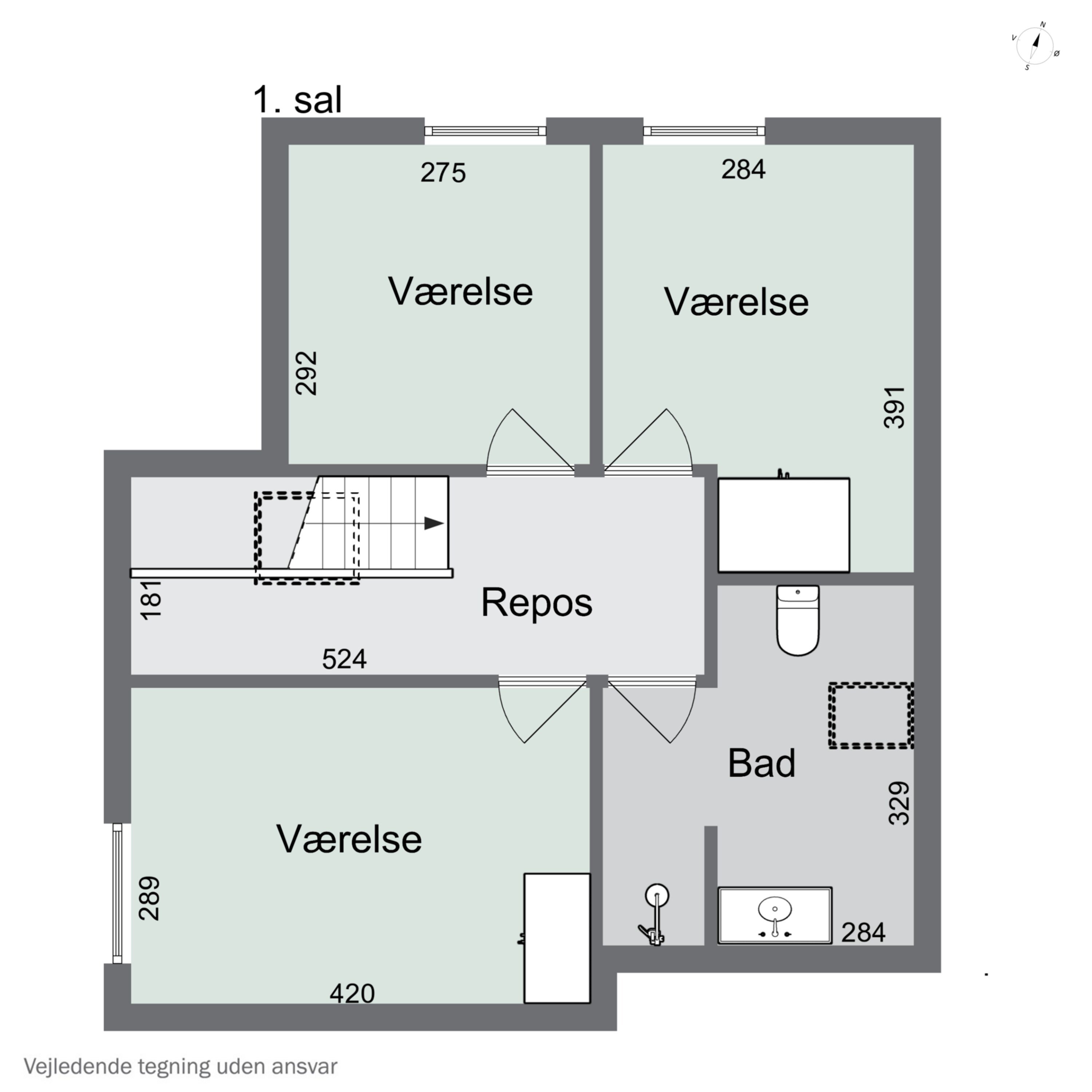 Plantegninger billede af Løvvej 17A, Dalby Strand, 4281 Gørlev