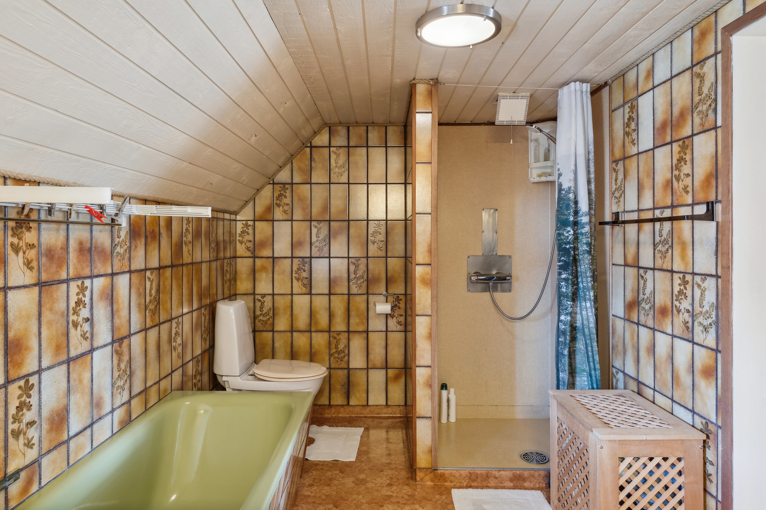 Fremhævet badeværelse billede i fuldskærmstilstand. Billede af Borgergade 9, 8883 Gjern