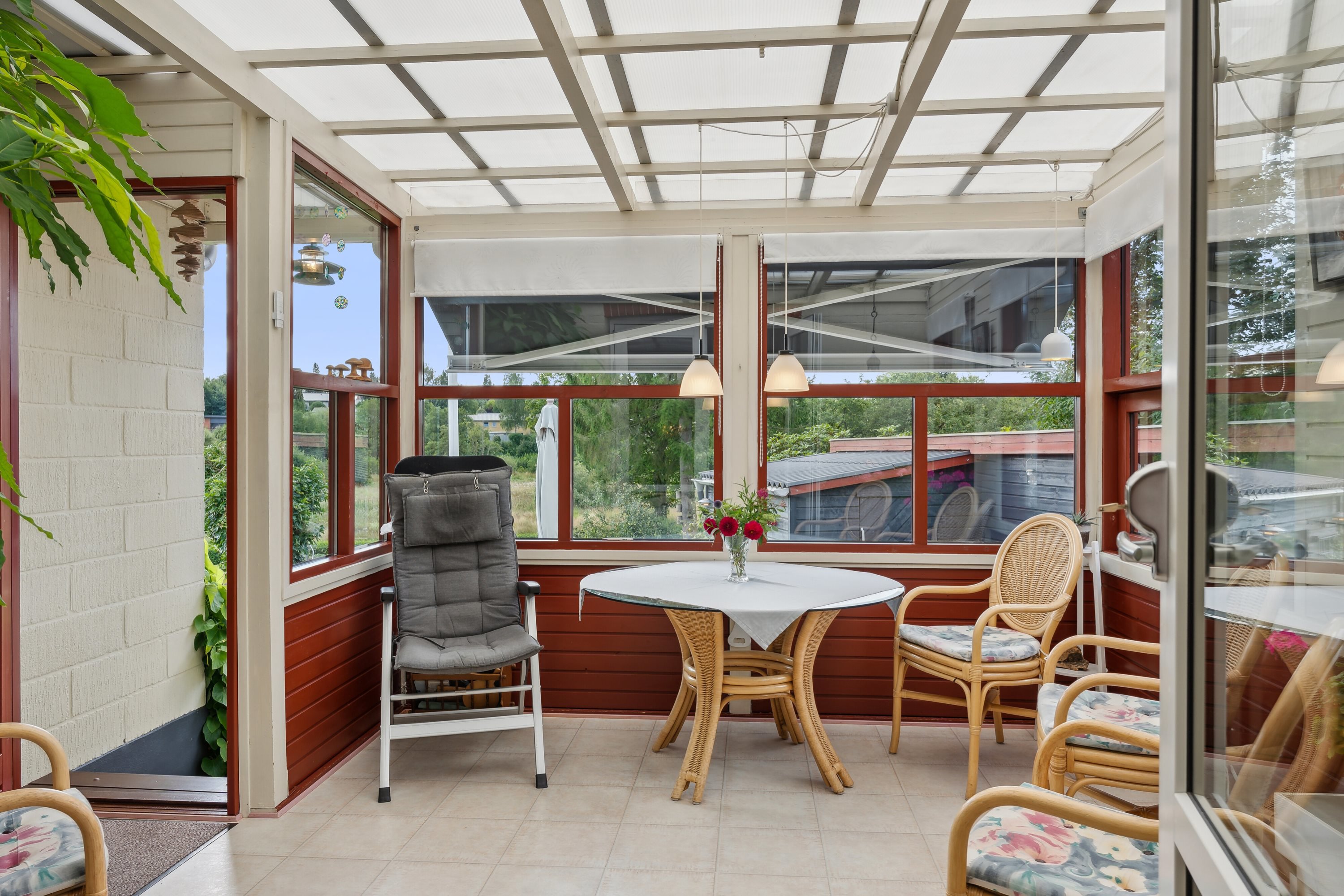 Fremhævet udestue billede i fuldskærmstilstand. Billede af Borgergade 9, 8883 Gjern