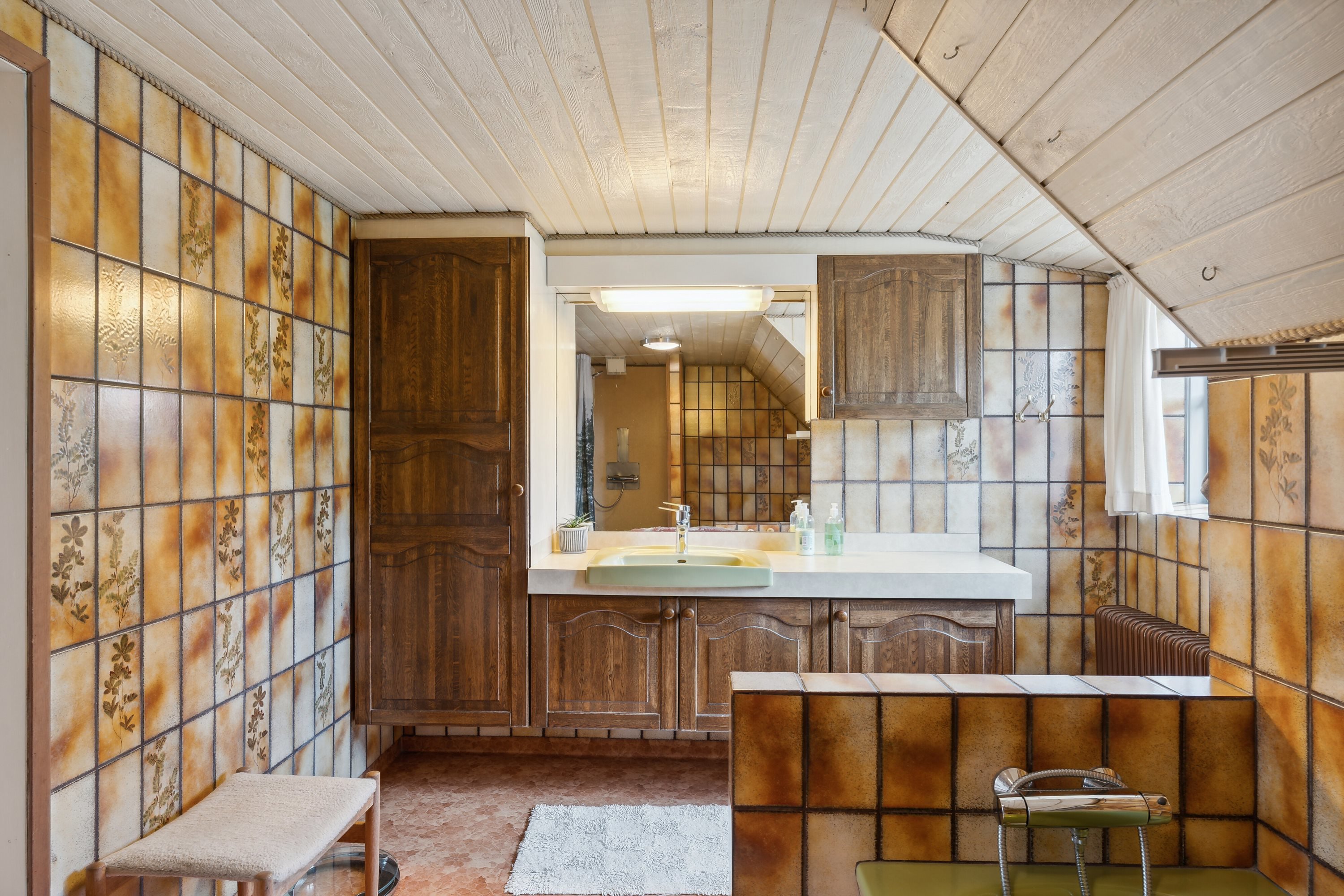 Fremhævet badeværelse billede i fuldskærmstilstand. Billede af Borgergade 9, 8883 Gjern