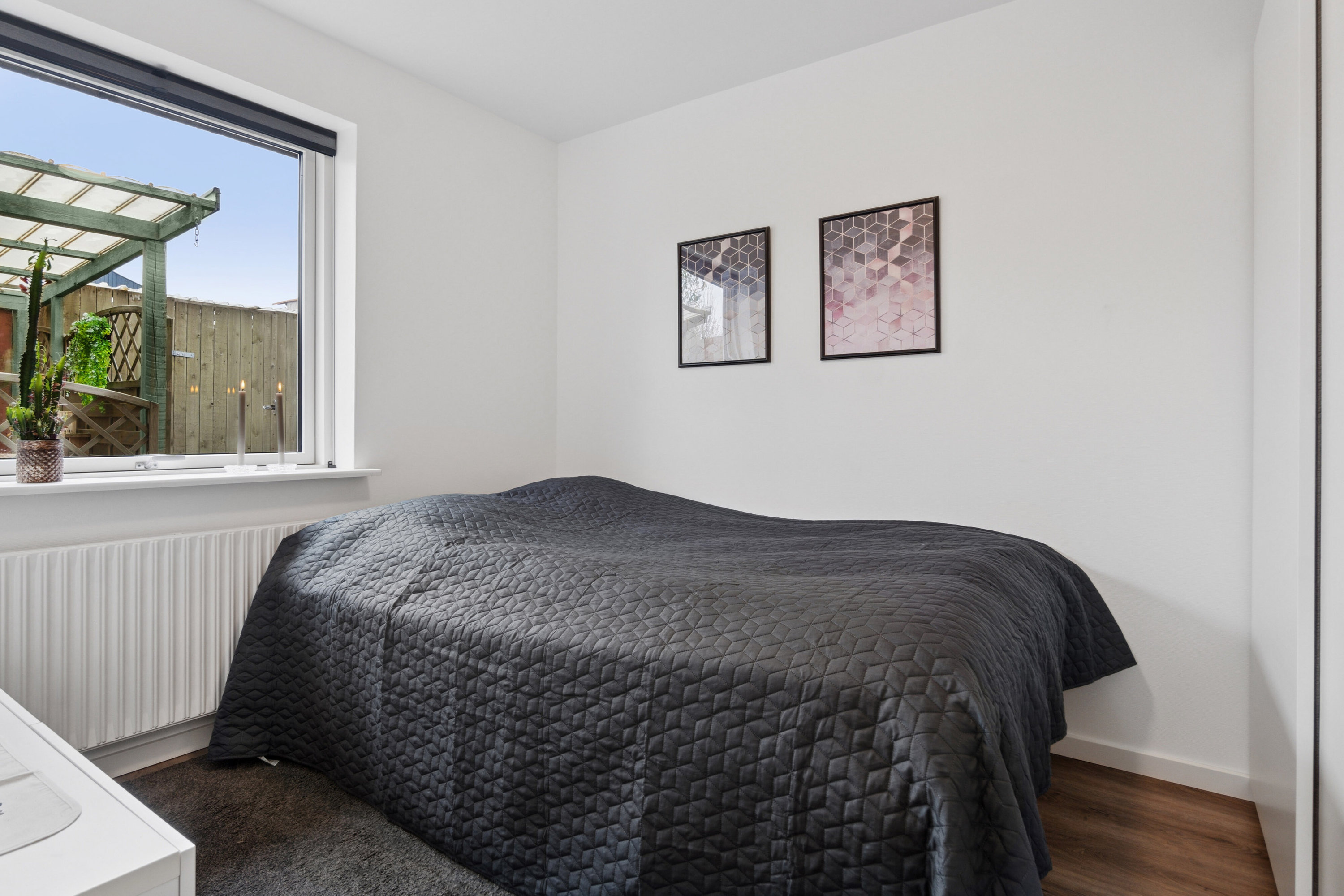 Fremhævet soveværelse billede i fuldskærmstilstand. Billede af Lærkevej 8, 7760 Hurup Thy