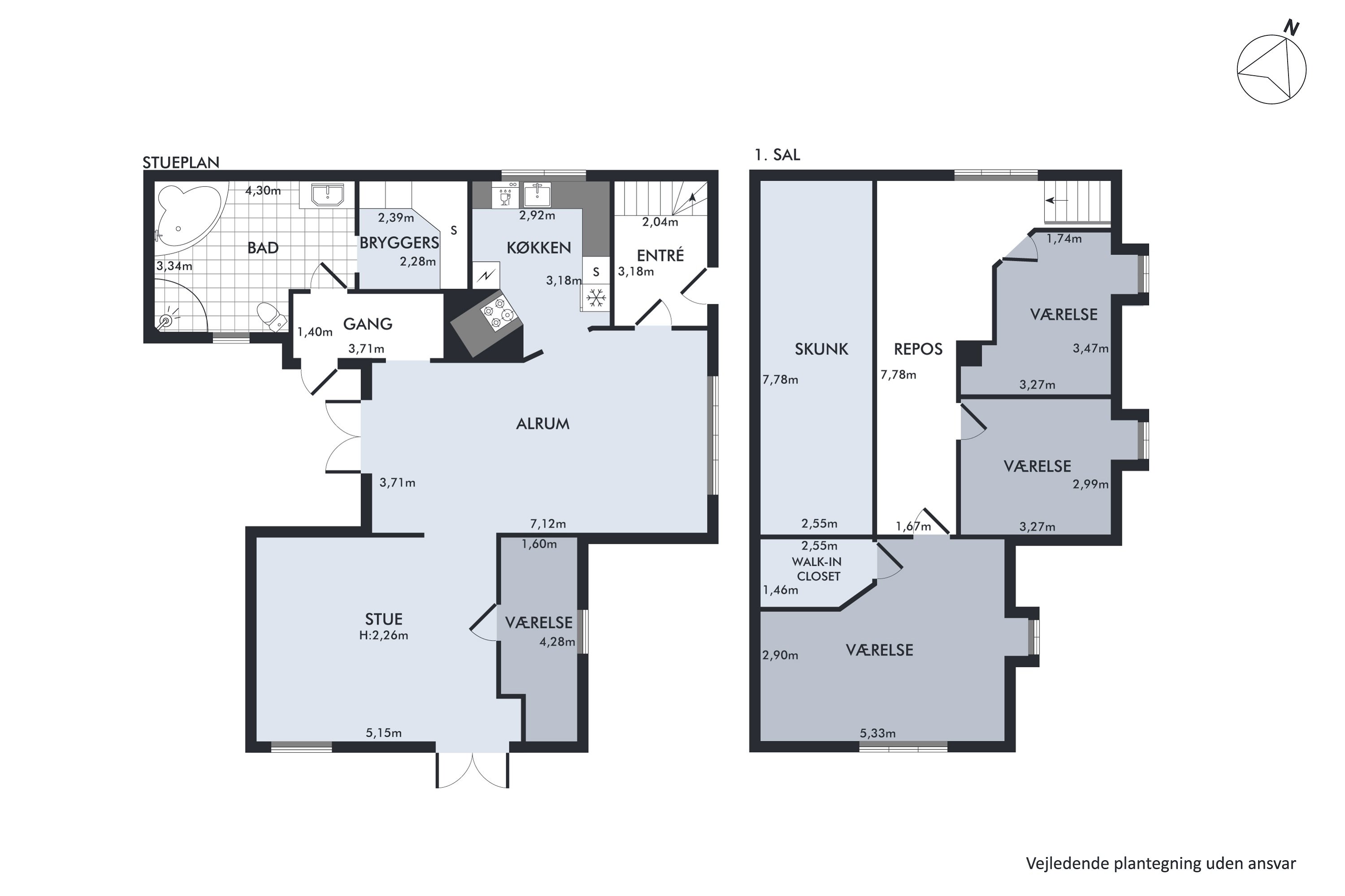 Plantegninger billede af Skaarupvej 11, Ravnkilde, 9610 Nørager