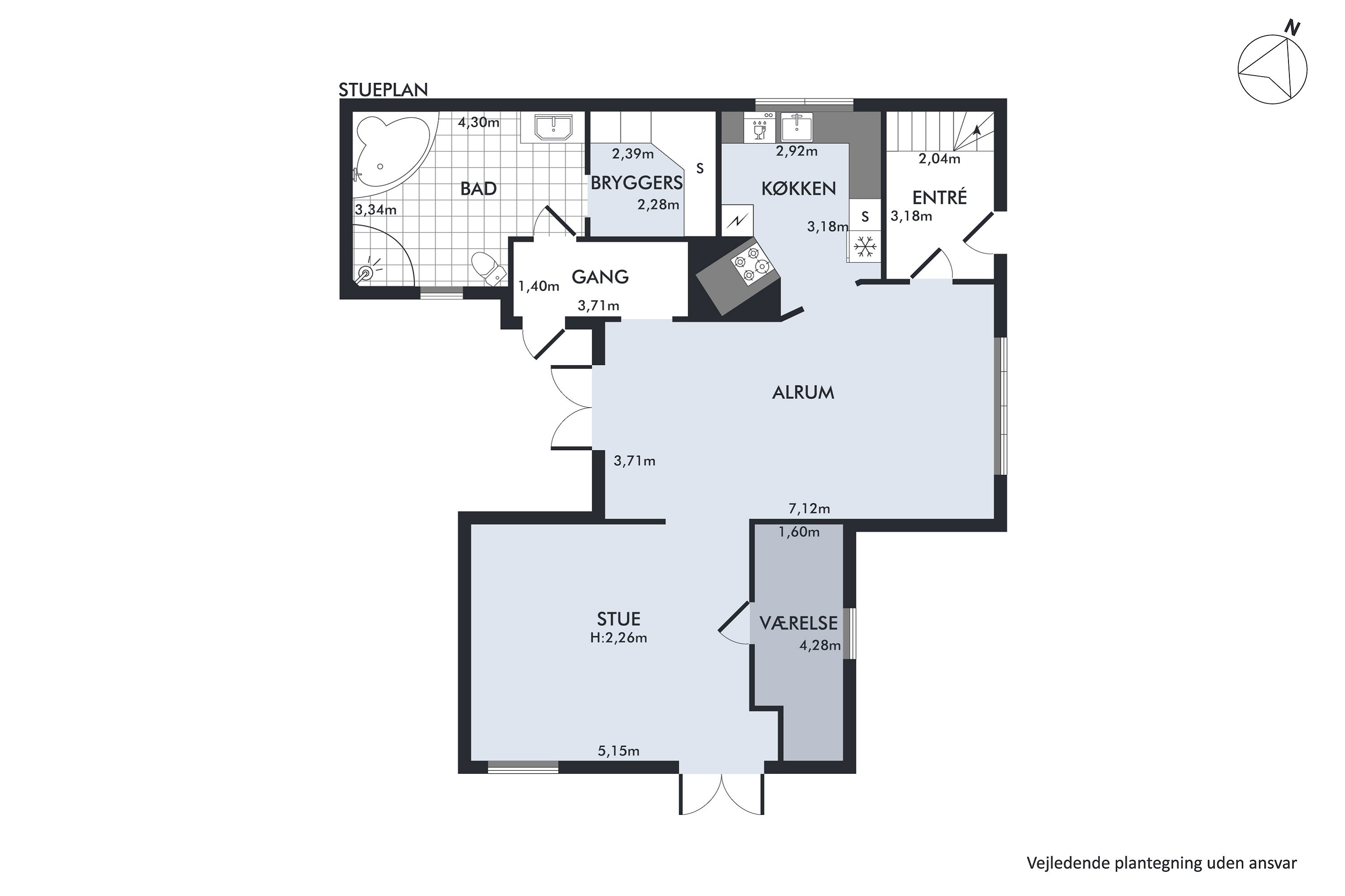 Plantegninger billede af Skaarupvej 11, Ravnkilde, 9610 Nørager