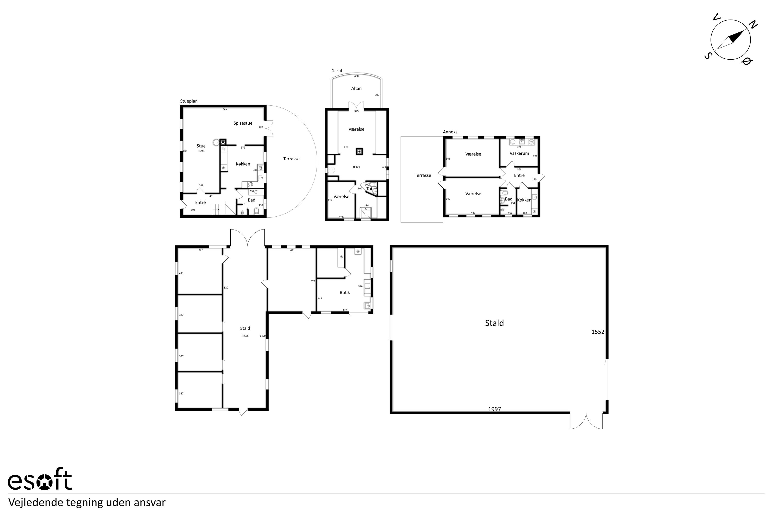 Plantegninger billede af Nørholmsvej 207, 9000 Aalborg