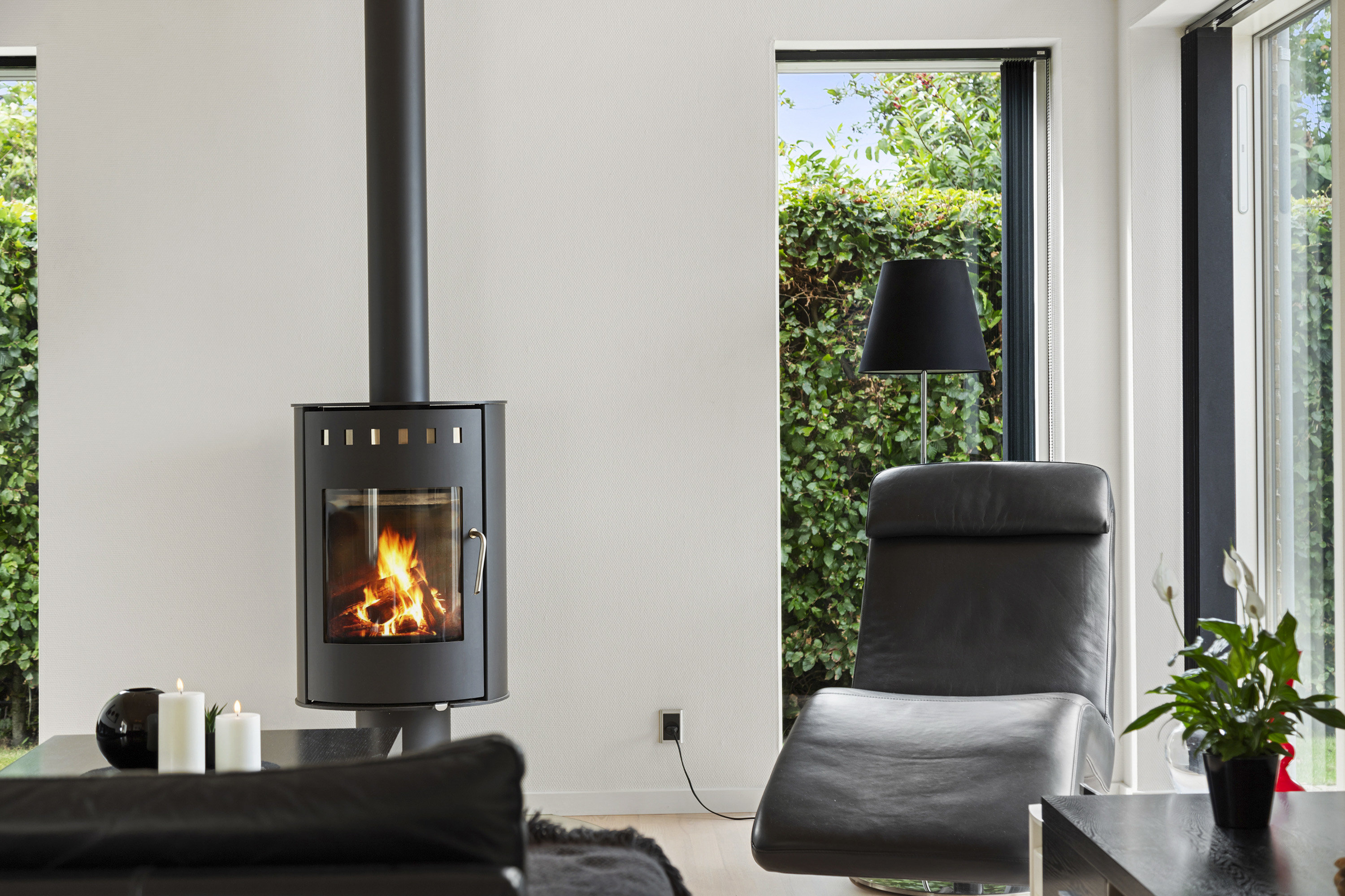 Fremhævet stue billede i fuldskærmstilstand. Billede af Ådalen 125, 9700 Brønderslev