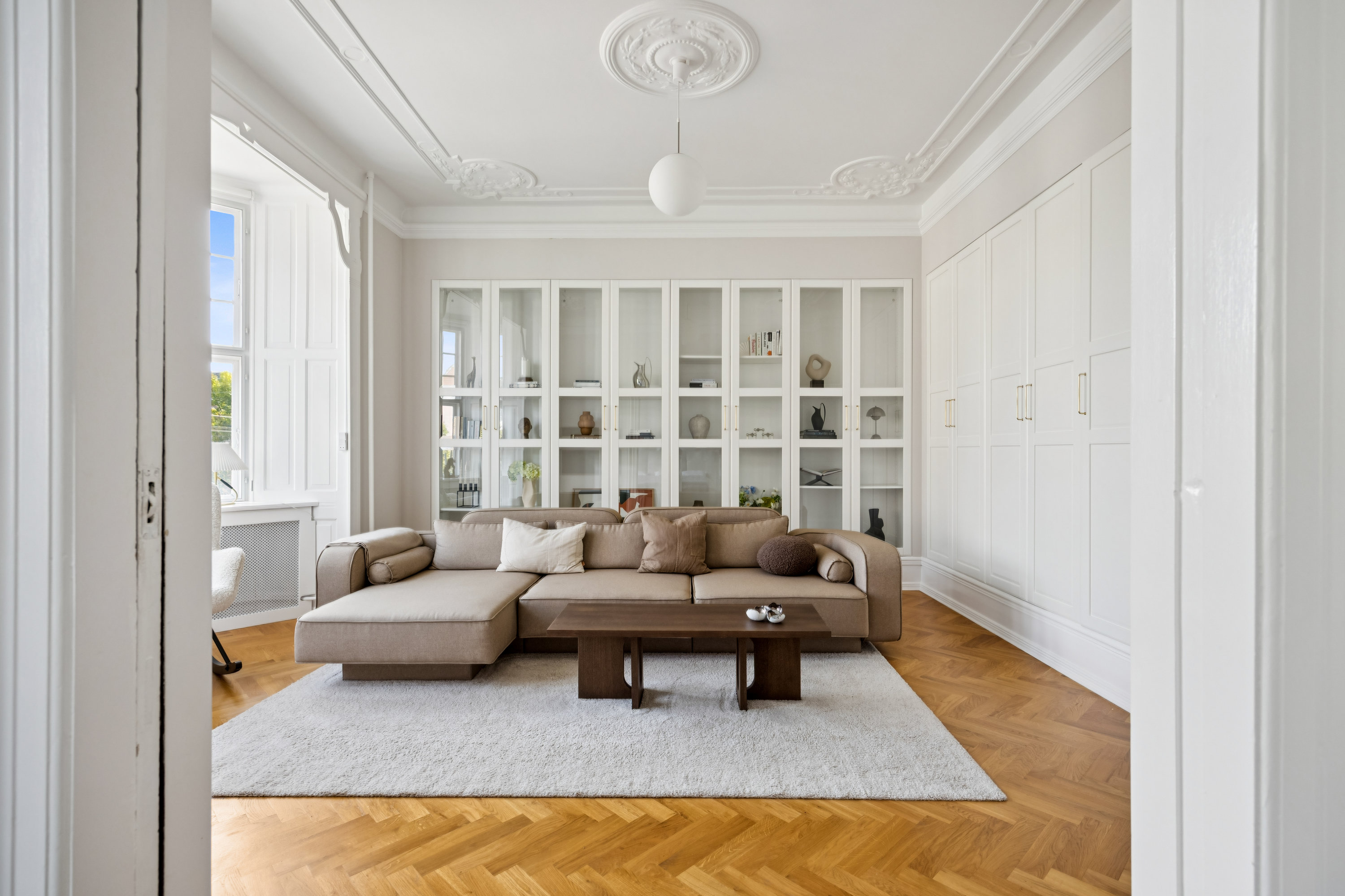 Miniaturebillede 2: stue. Billede af H.C. Ørsteds Vej 23, 2. tv., 1879 Frederiksberg C