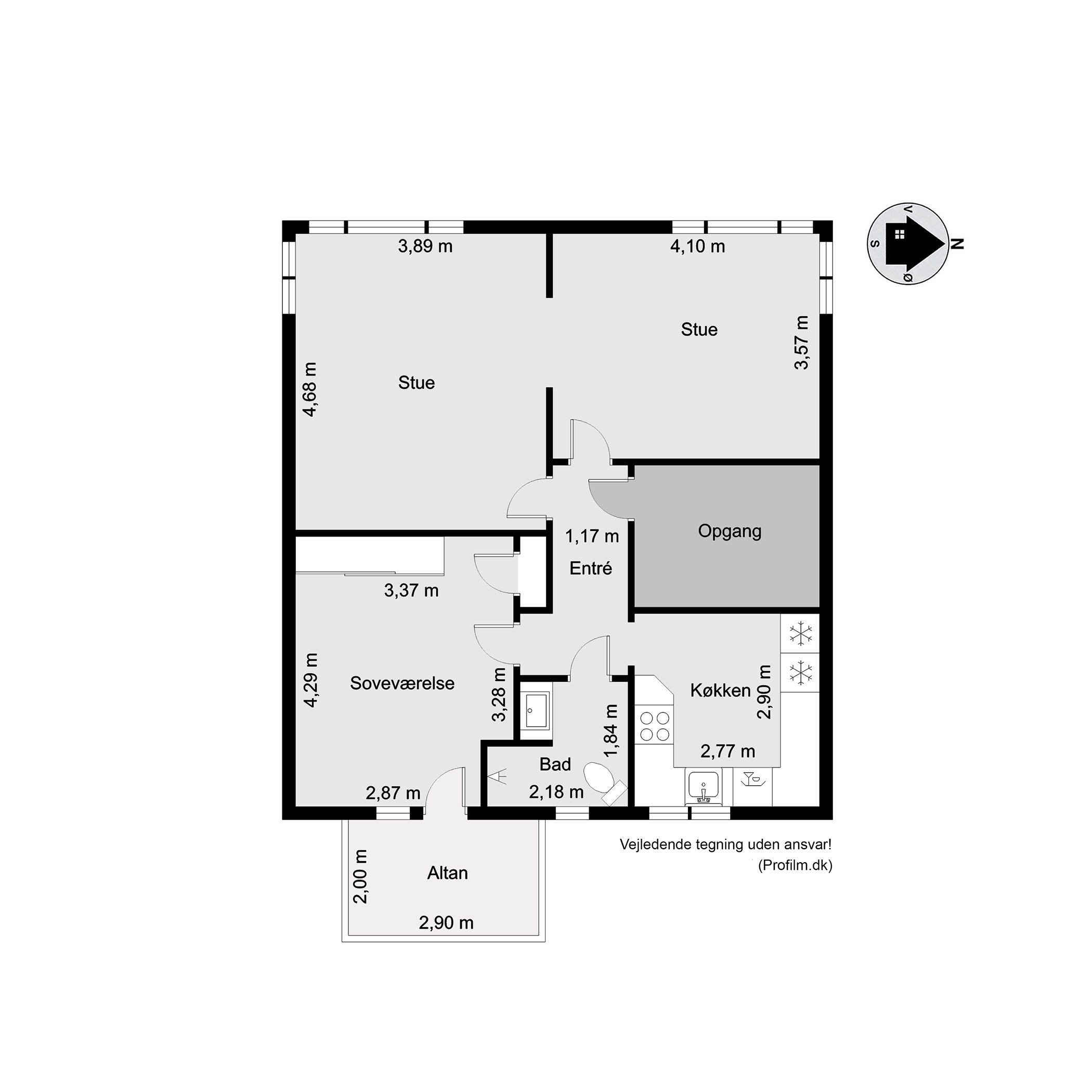 Plantegninger billede af Peter Tofts Vej 7, st.., 6000 Kolding
