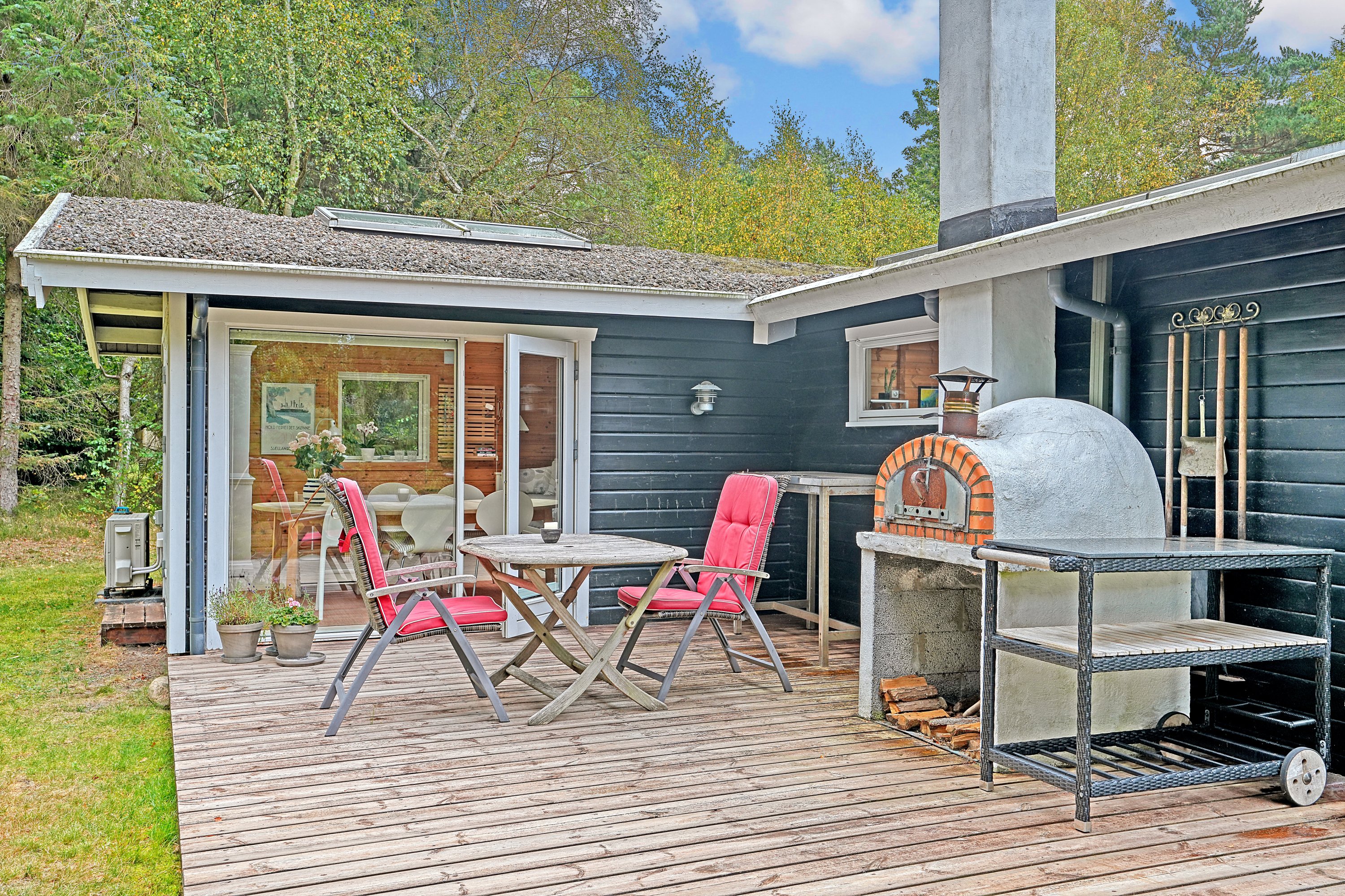 Fremhævet terrasse billede i fuldskærmstilstand. Billede af Hjortevej 31, 4581 Rørvig