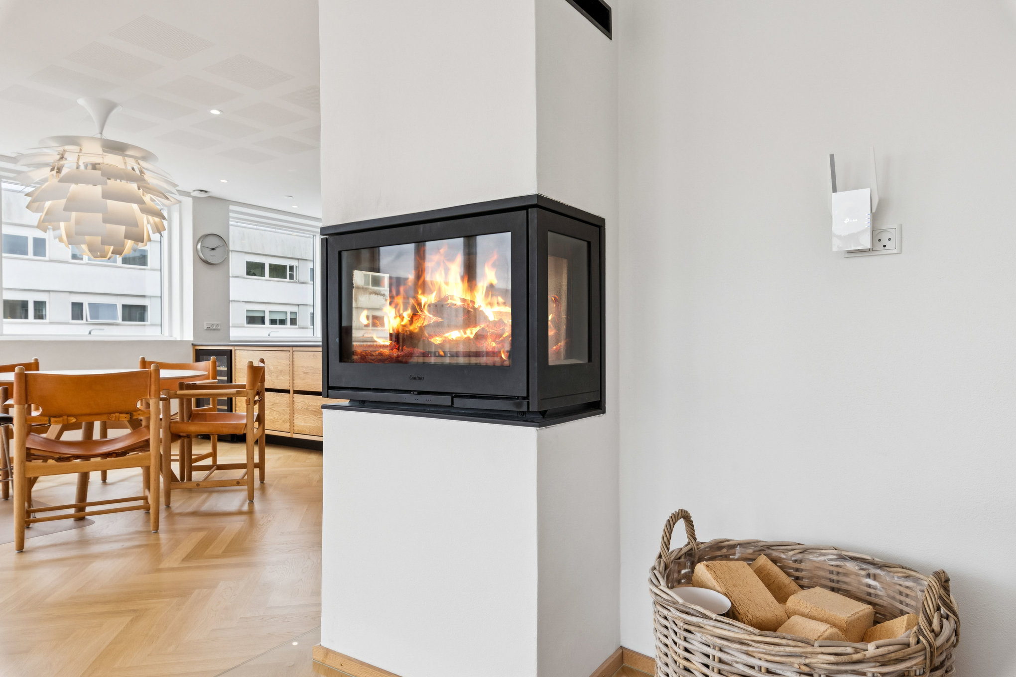 Fremhævet stue billede i fuldskærmstilstand. Billede af Østervold 15, 3. th., 8900 Randers C