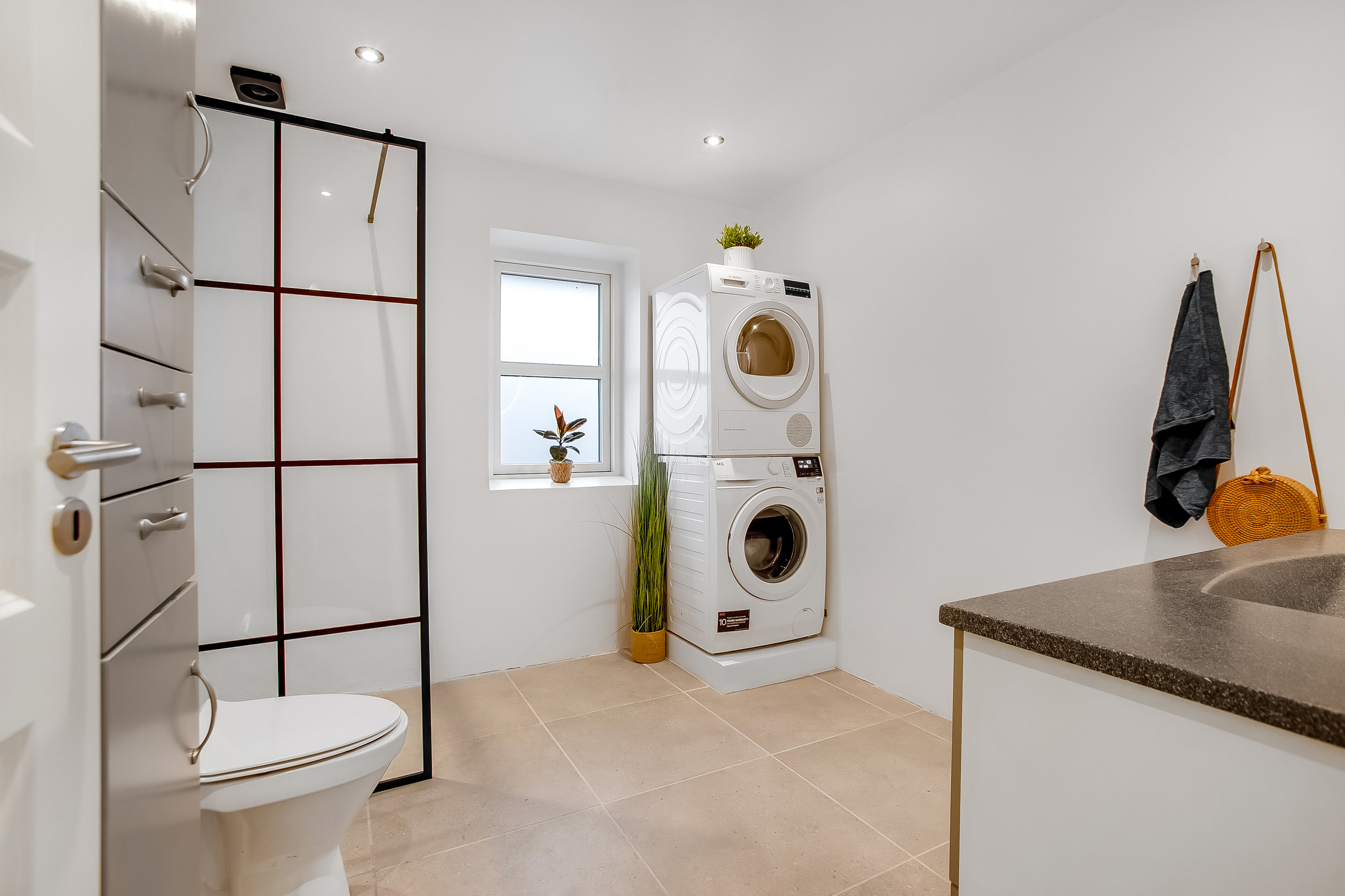 Fremhævet badeværelse billede i fuldskærmstilstand. Billede af Løvelvej 6, Seest, 6000 Kolding