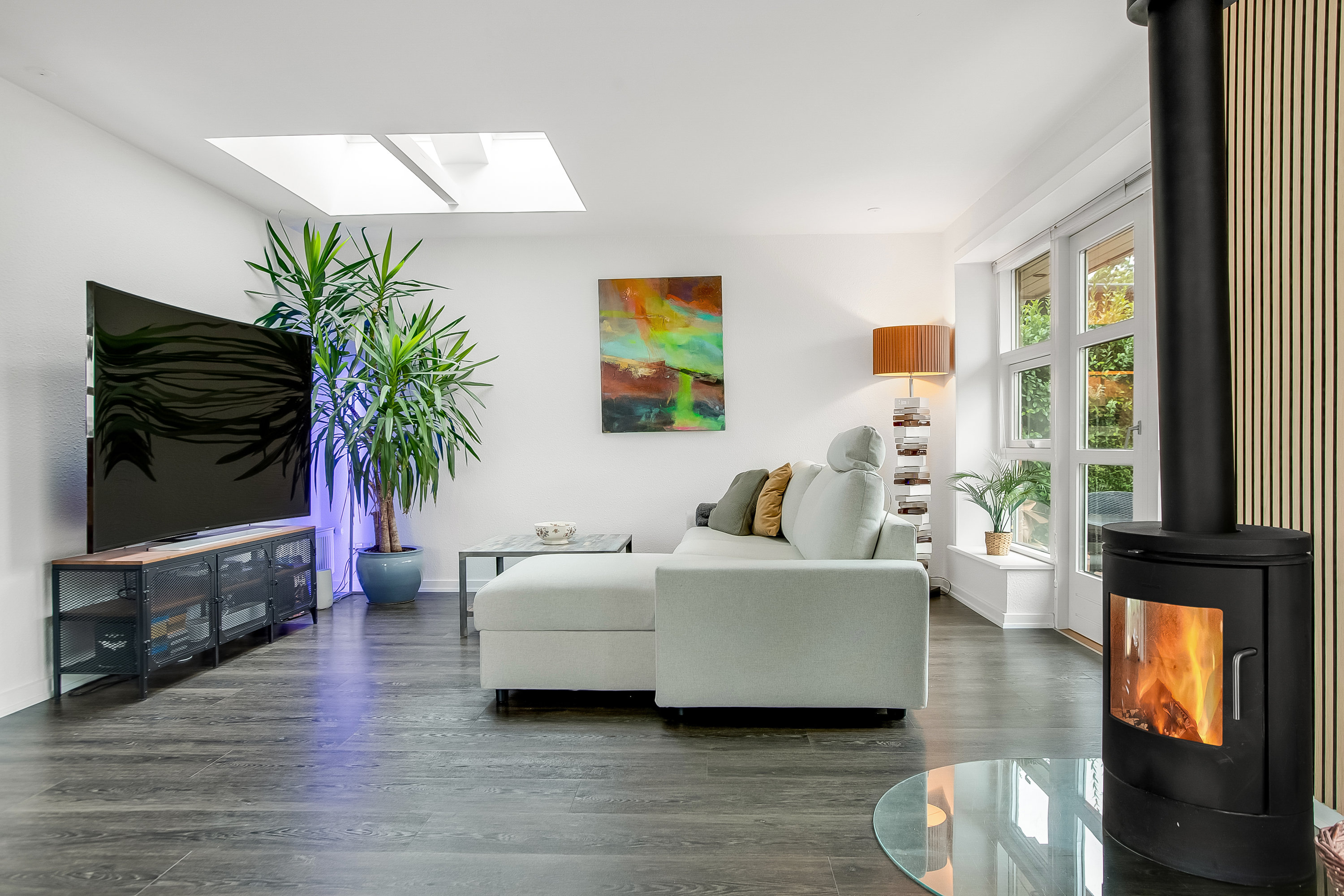 Fremhævet stue billede i fuldskærmstilstand. Billede af Løvelvej 6, Seest, 6000 Kolding