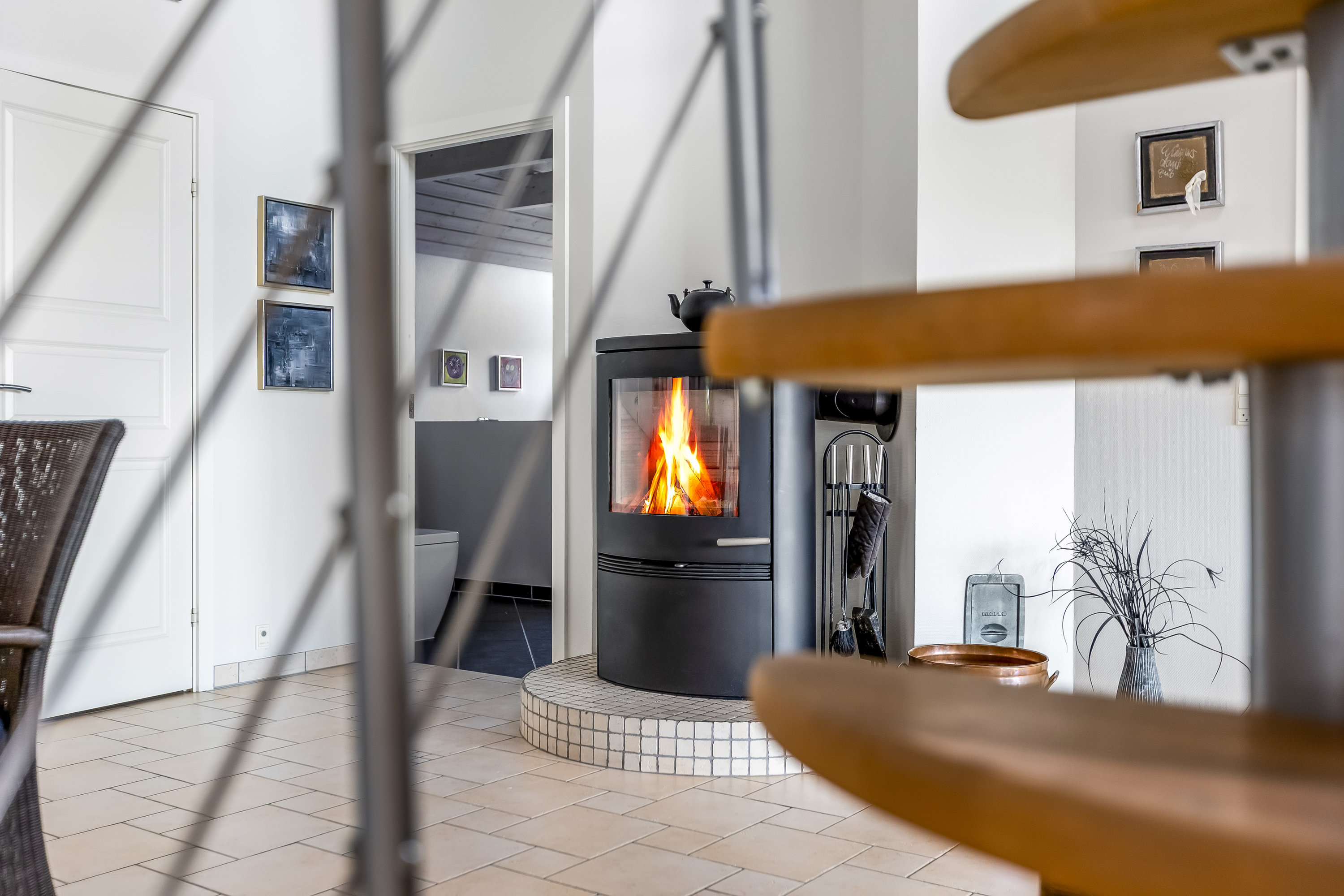 Fremhævet stue billede i fuldskærmstilstand. Billede af J Tagholmsvej 29D, Kromose, 6792 Rømø