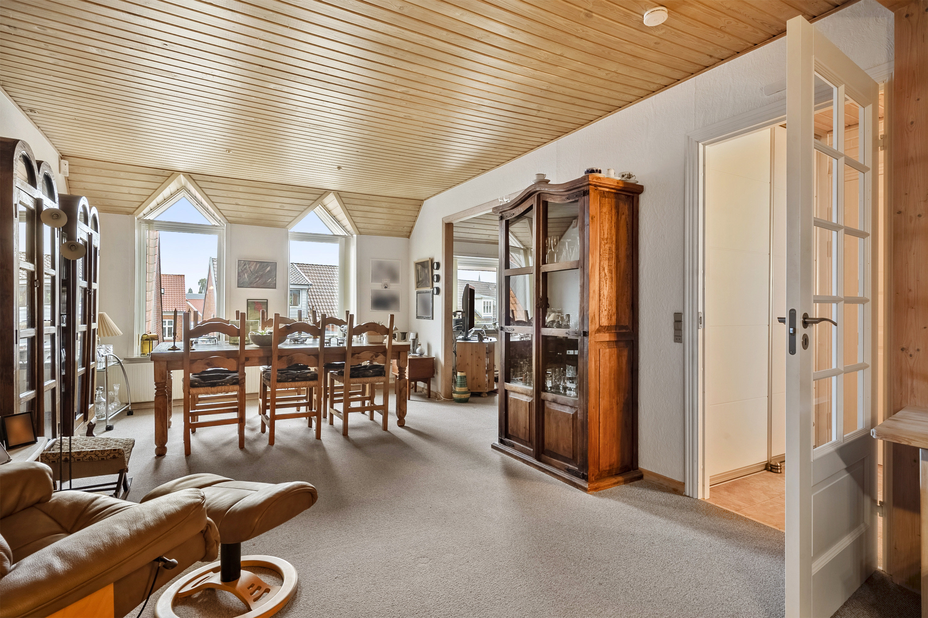 Fremhævet spisekøkken billede i fuldskærmstilstand. Billede af Nørrevold 11C, 1. tv., 6800 Varde