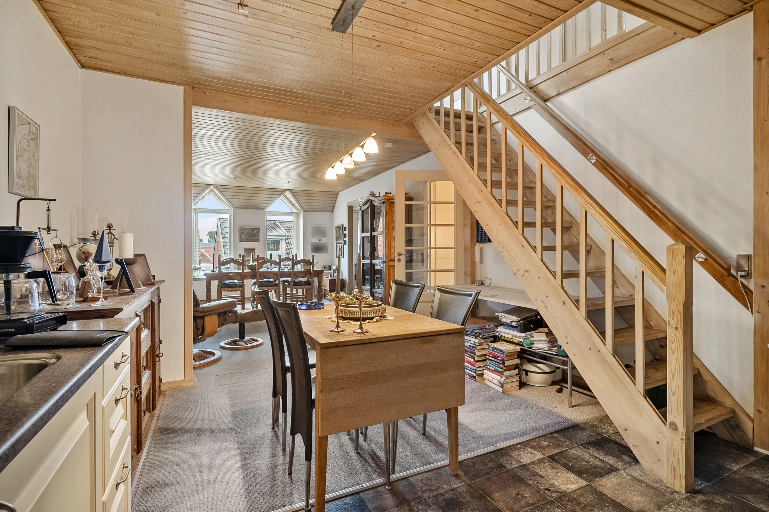 Fremhævet spisekøkken billede i fuldskærmstilstand. Billede af Nørrevold 11C, 1. tv., 6800 Varde