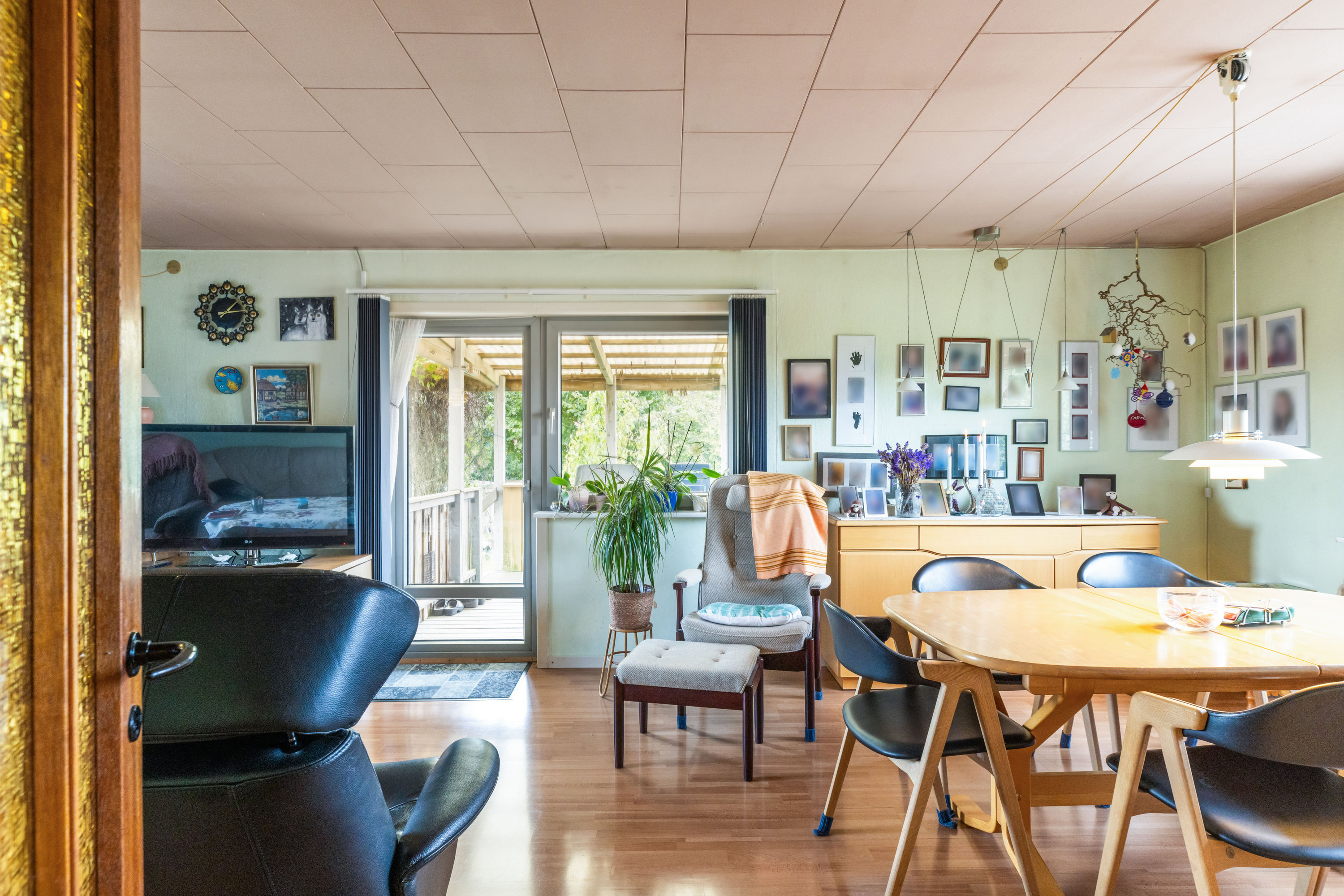 Fremhævet stue billede i fuldskærmstilstand. Billede af Notmark 16, 6440 Augustenborg