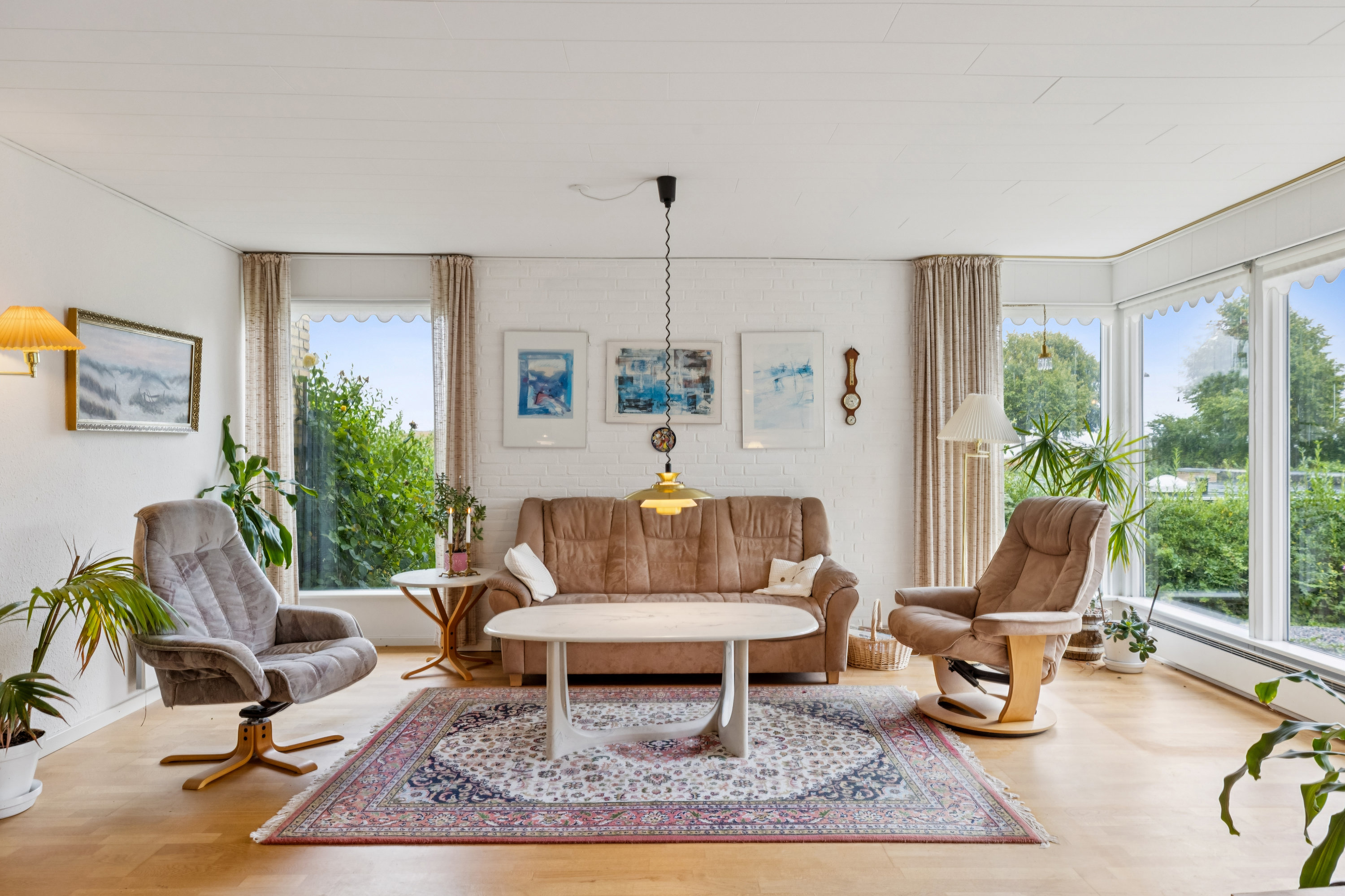 Fremhævet stue billede i fuldskærmstilstand. Billede af Dybbølparken 6B, Dybbøl, 6400 Sønderborg