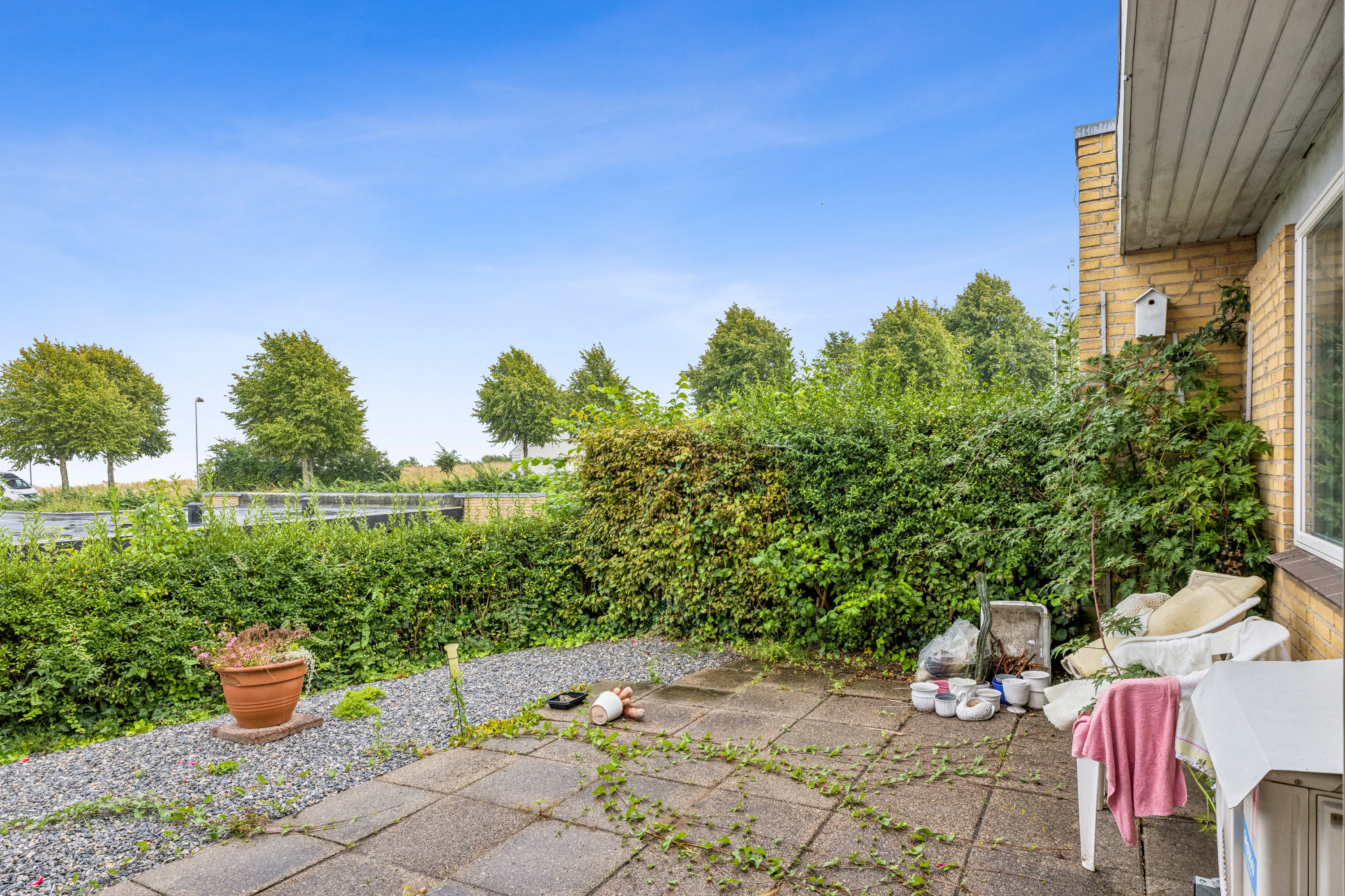 Fremhævet terrasse billede i fuldskærmstilstand. Billede af Dybbølparken 6B, Dybbøl, 6400 Sønderborg