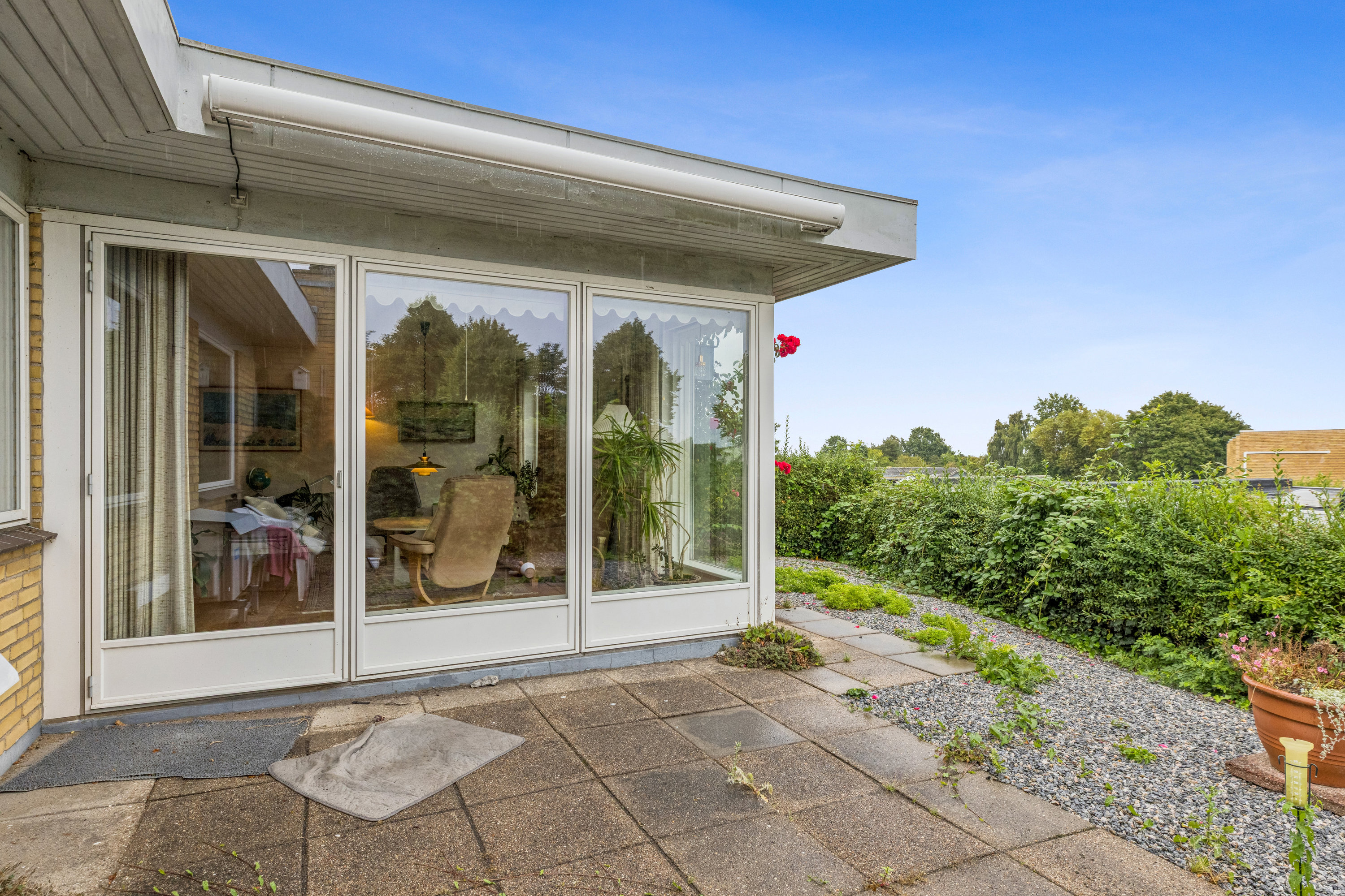 Fremhævet terrasse billede i fuldskærmstilstand. Billede af Dybbølparken 6B, Dybbøl, 6400 Sønderborg