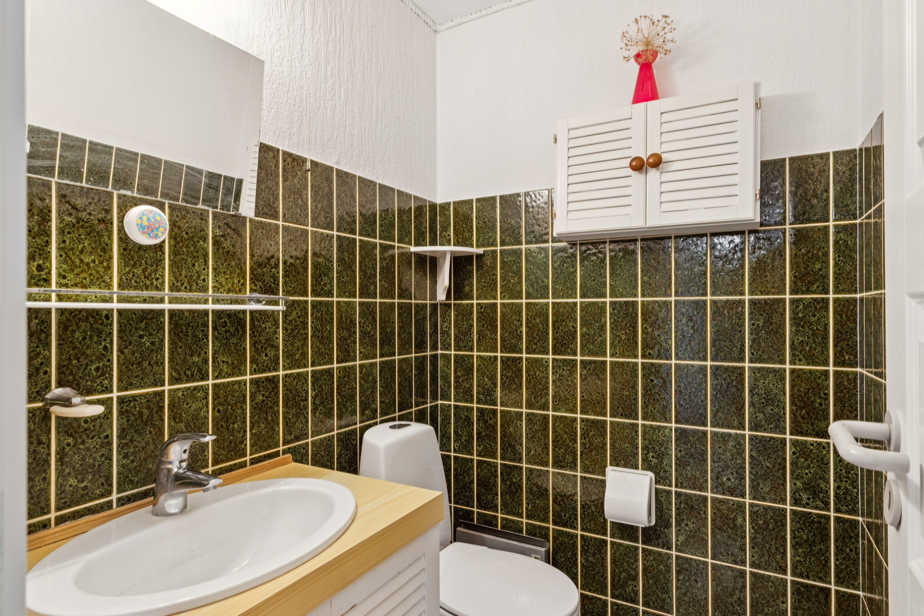 Fremhævet badeværelse billede i fuldskærmstilstand. Billede af Dybbølparken 6B, Dybbøl, 6400 Sønderborg