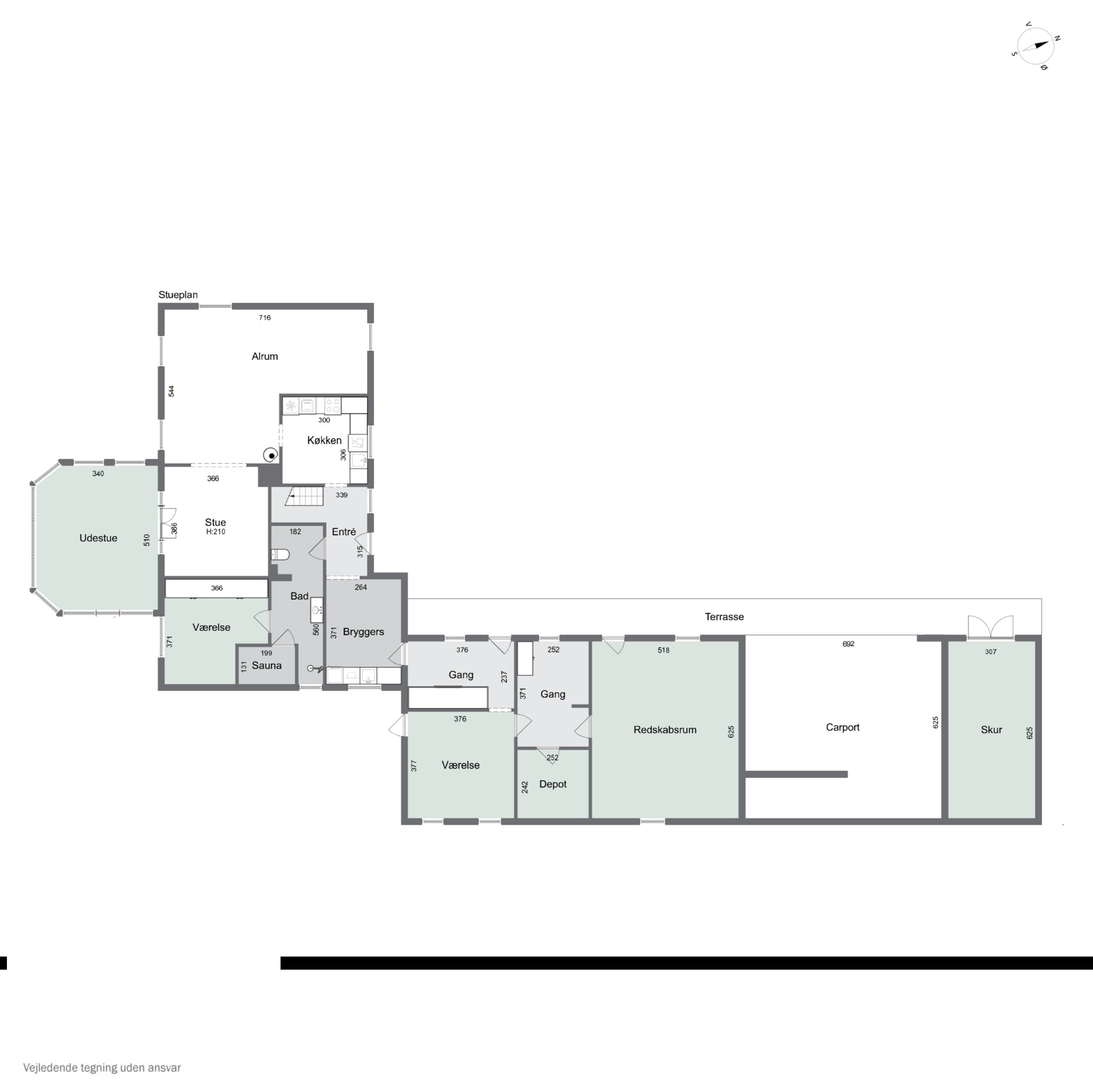 Plantegninger billede af Troldhøjvej 2, Skjoldborg, 7700 Thisted