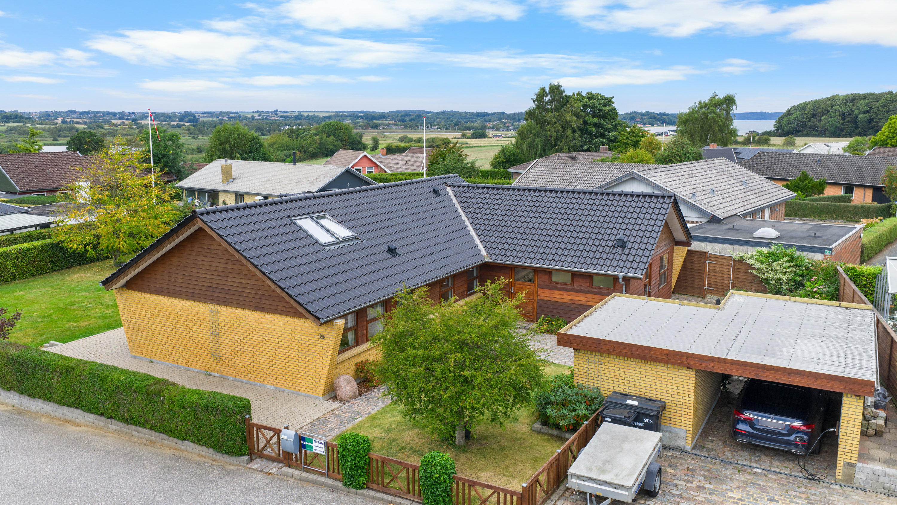 Fremhævet udsigt billede i fuldskærmstilstand. Billede af Skovbrynet 24, Bøgeskov, 7000 Fredericia