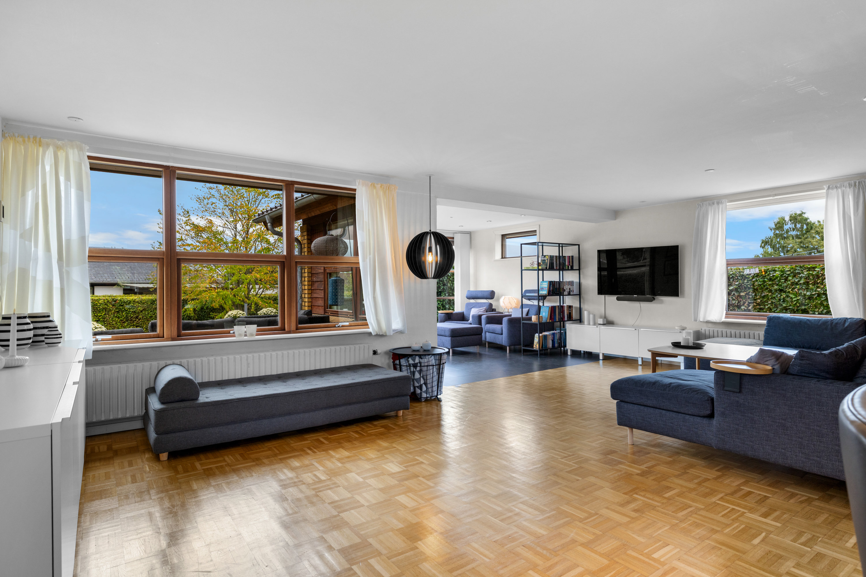 Fremhævet stue billede i fuldskærmstilstand. Billede af Skovbrynet 24, Bøgeskov, 7000 Fredericia