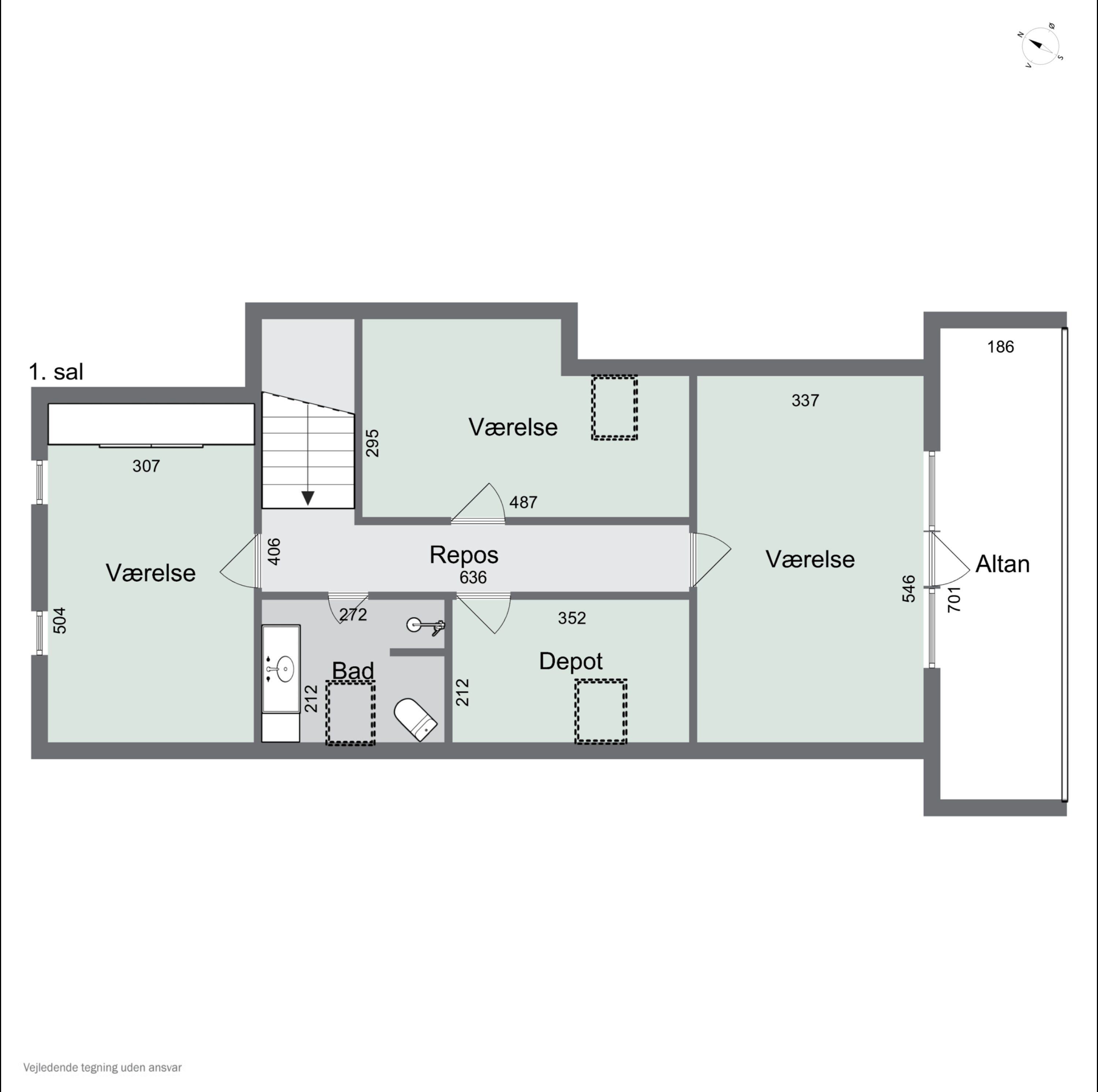 Plantegninger billede af Søndervænget 44, Hvidbjerg, 7790 Thyholm