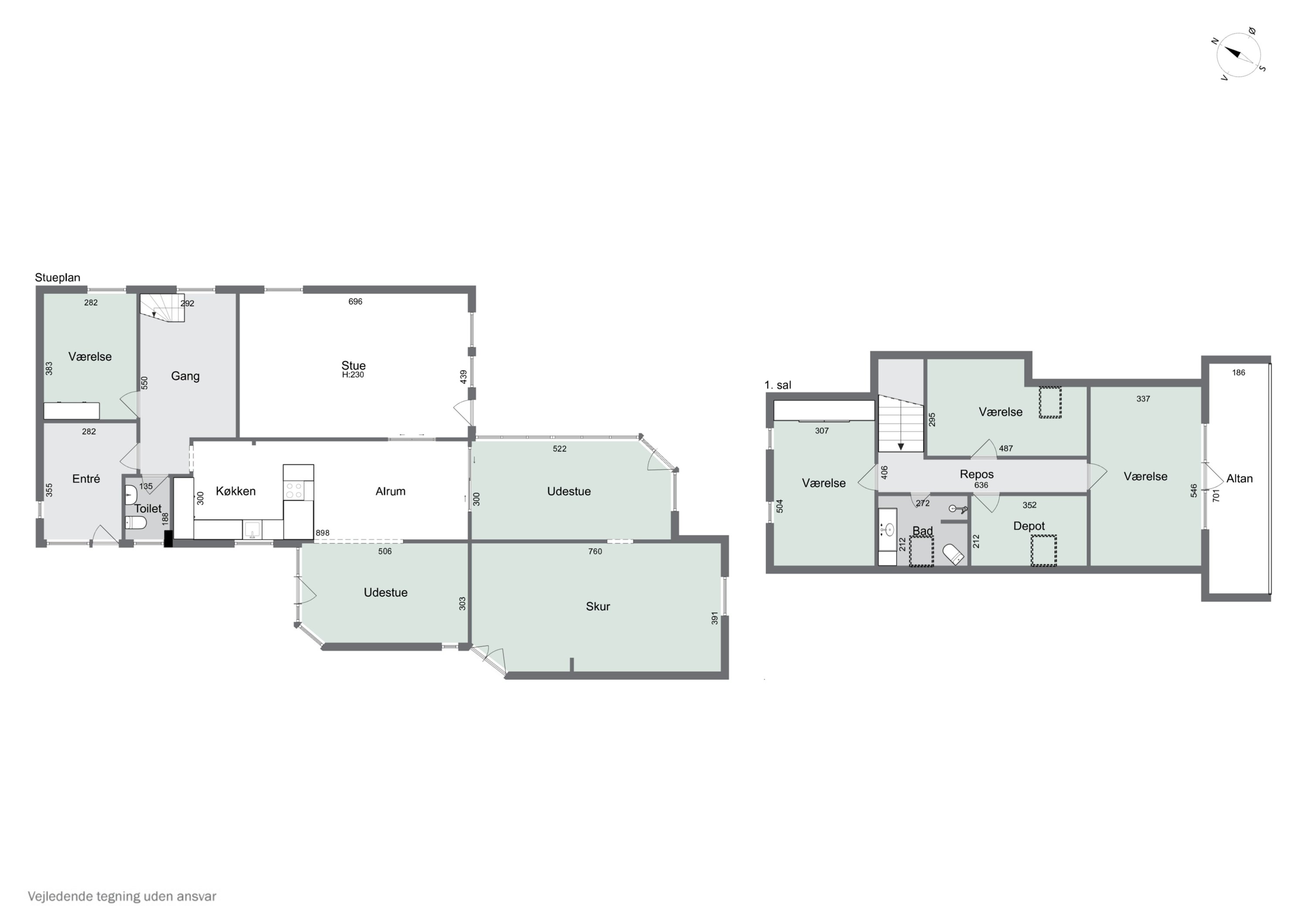 Plantegninger billede af Søndervænget 44, Hvidbjerg, 7790 Thyholm