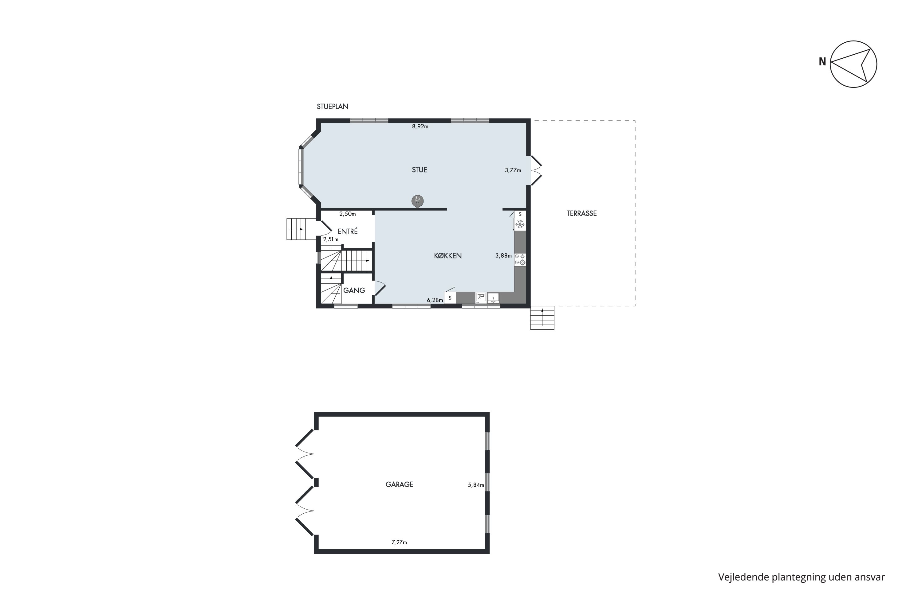 Plantegninger billede af Turupvej 46, Turup, 5610 Assens