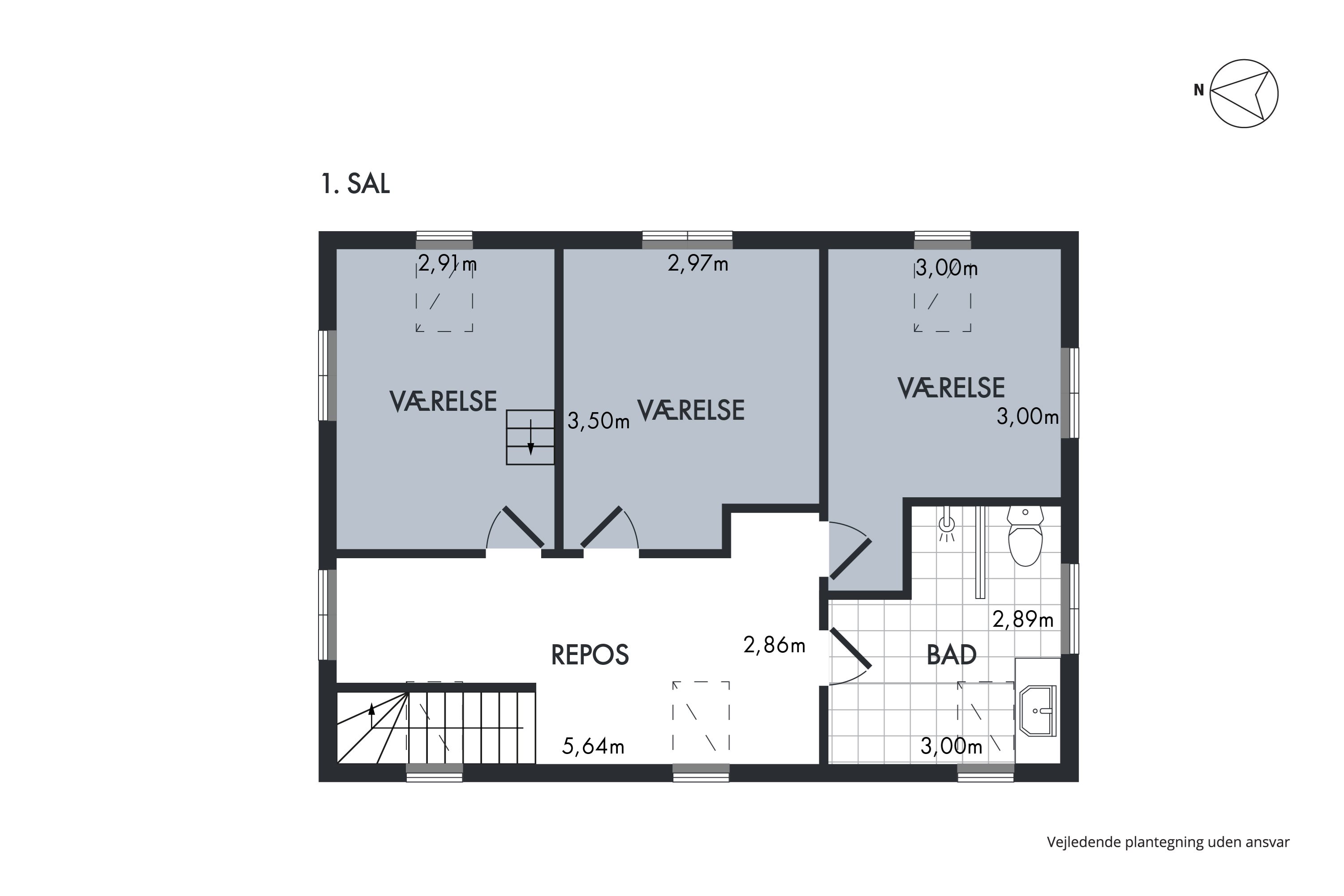 Plantegninger billede af Turupvej 46, Turup, 5610 Assens