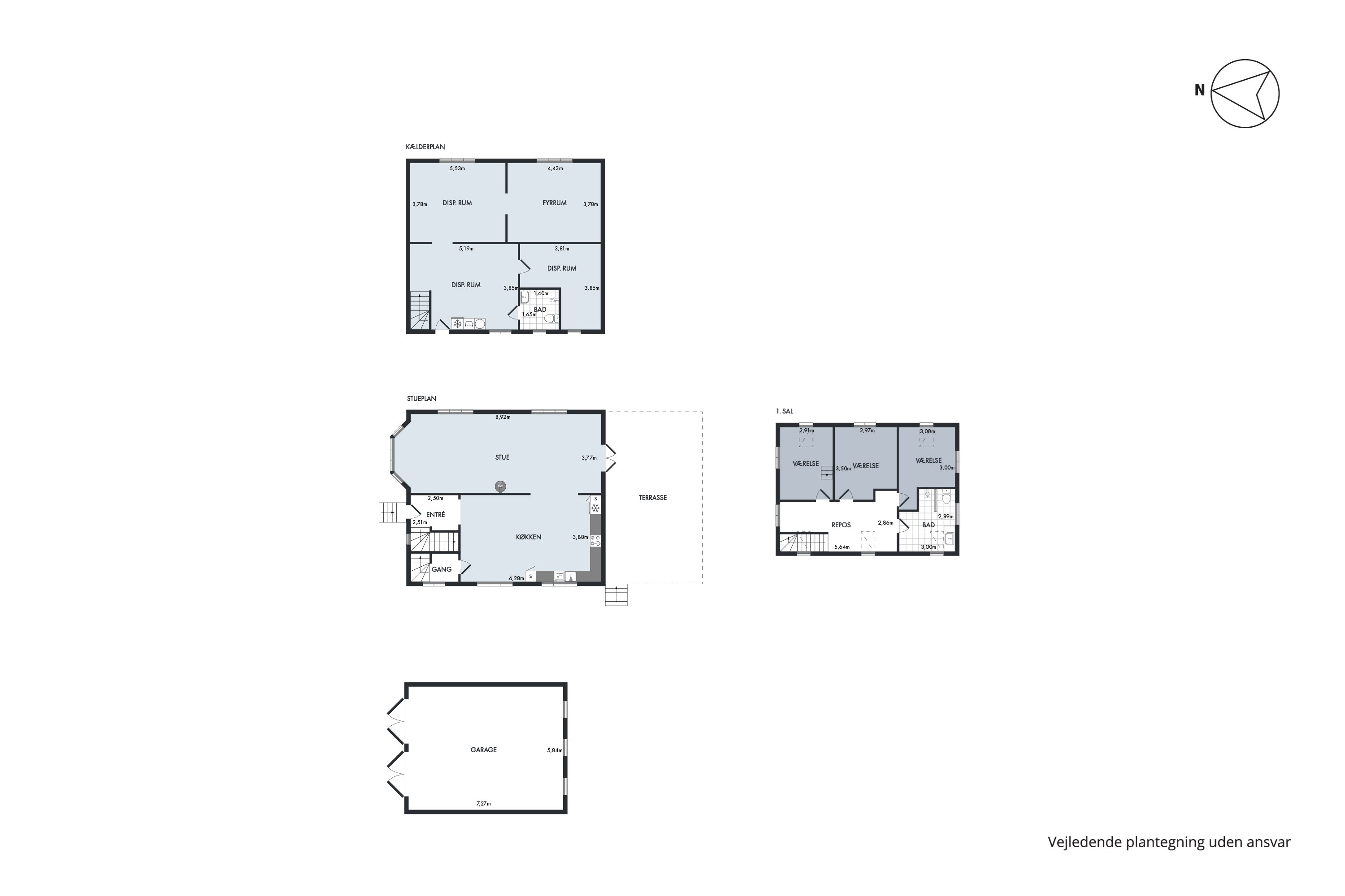 Plantegninger billede af Turupvej 46, Turup, 5610 Assens