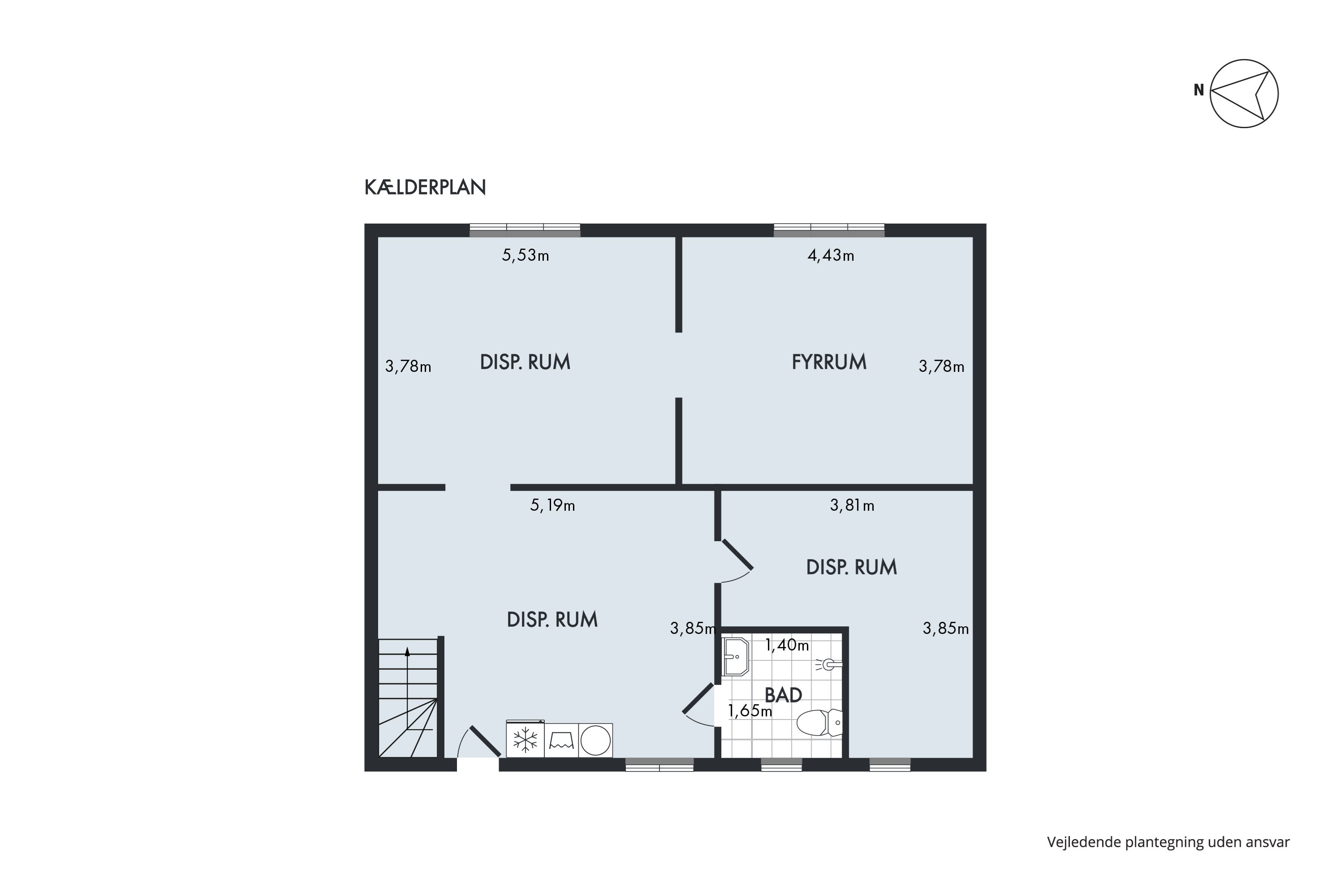 Plantegninger billede af Turupvej 46, Turup, 5610 Assens