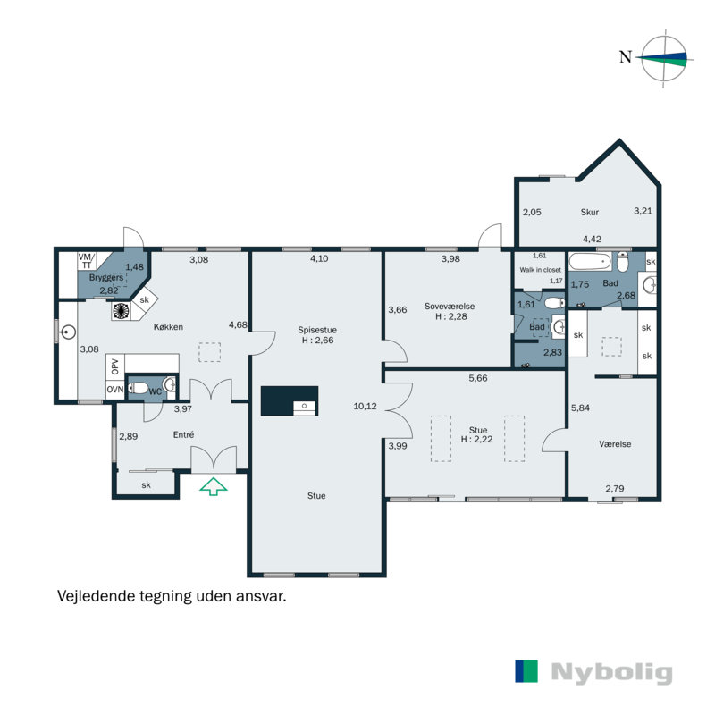 Plantegninger billede af Højholt 1, 6200 Aabenraa
