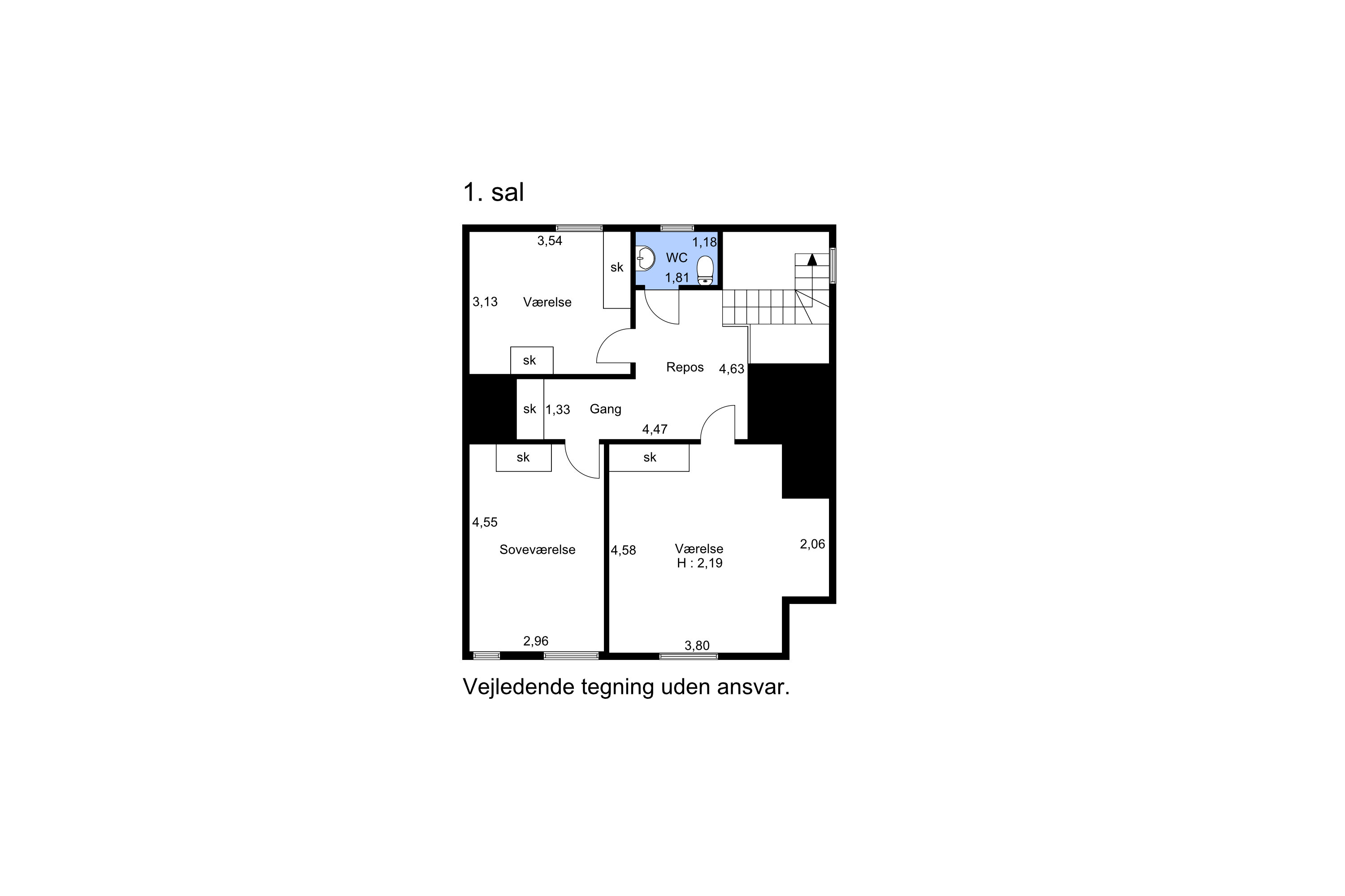 Plantegninger billede af Adelvej 2B, Højmark, 6940 Lem St
