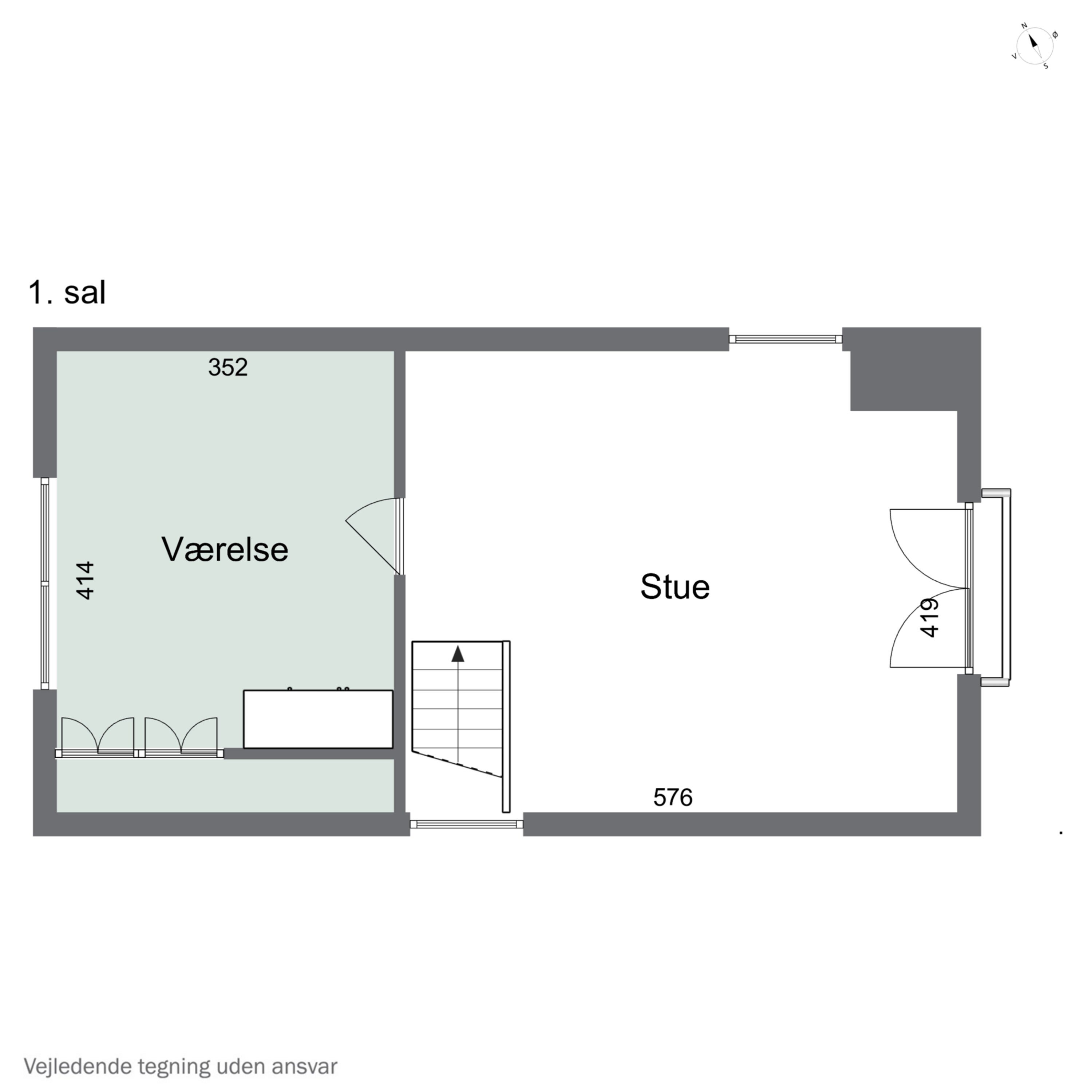 Plantegninger billede af Krænkerupvej 46A, Havrebjerg, 4200 Slagelse