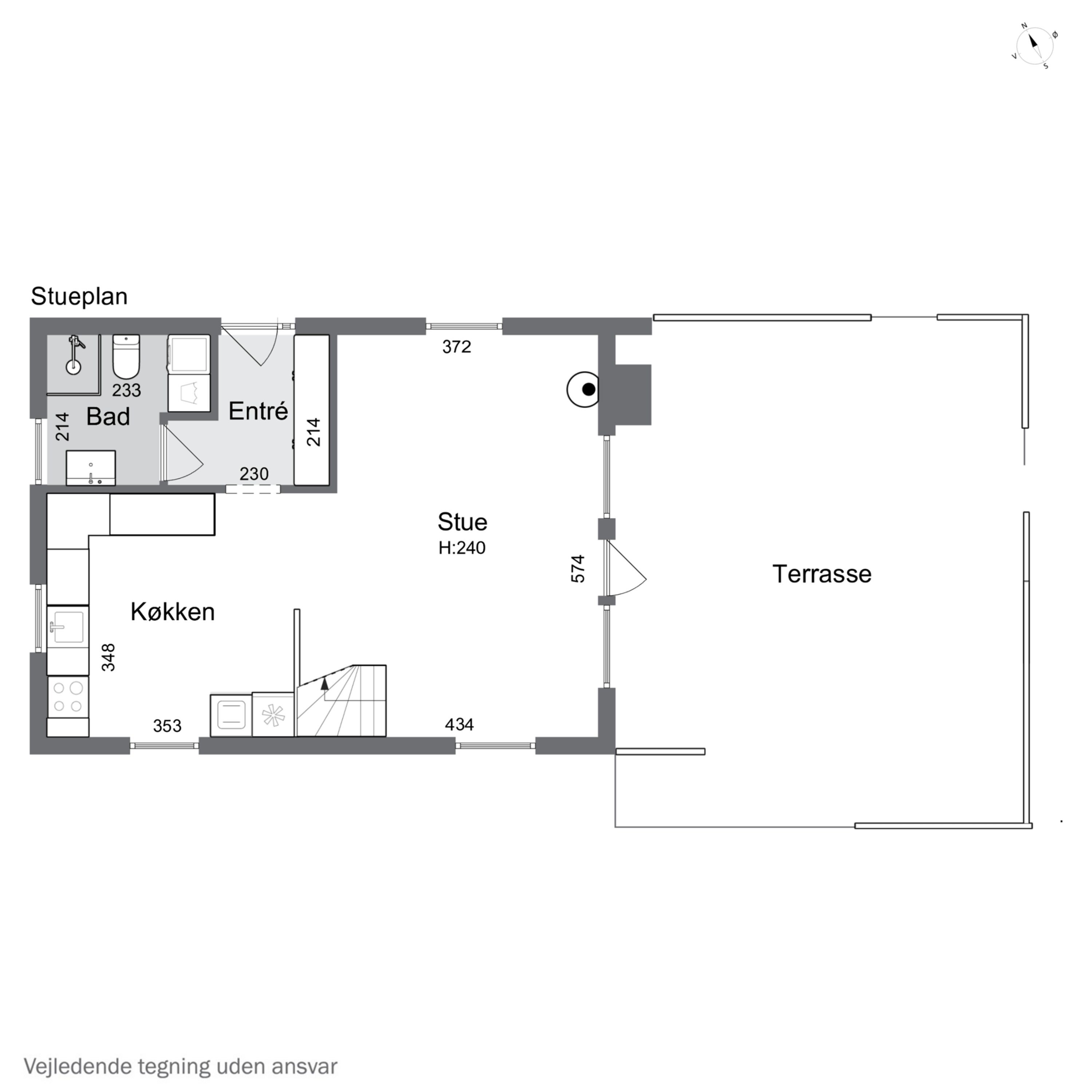 Plantegninger billede af Krænkerupvej 46A, Havrebjerg, 4200 Slagelse