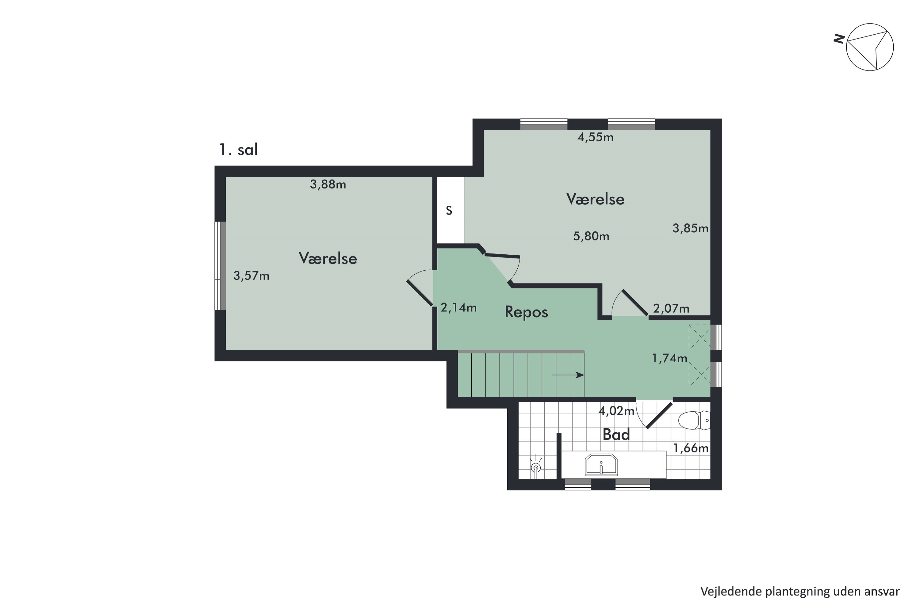 Plantegninger billede af Gl Krovej 1, Øster Hurup, 9560 Hadsund