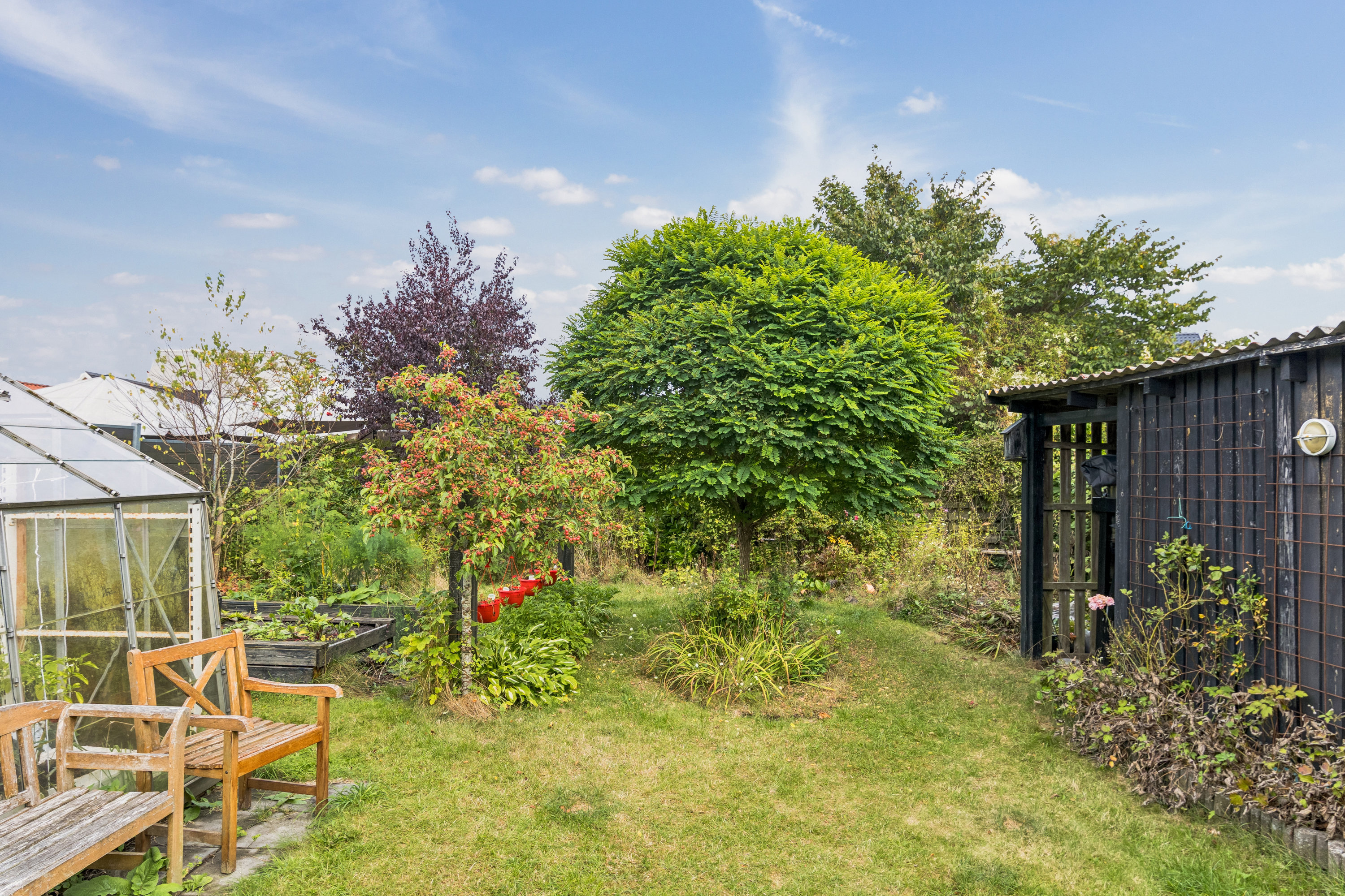 Fremhævet have billede i fuldskærmstilstand. Billede af Gl Krovej 1, Øster Hurup, 9560 Hadsund