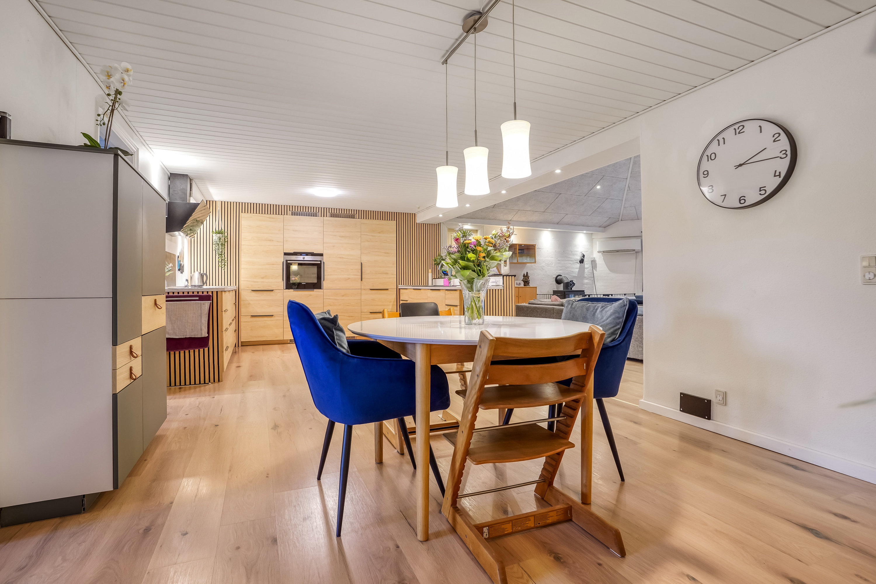 Fremhævet køkken billede i fuldskærmstilstand. Billede af Fruens Vej 6, 8763 Rask Mølle