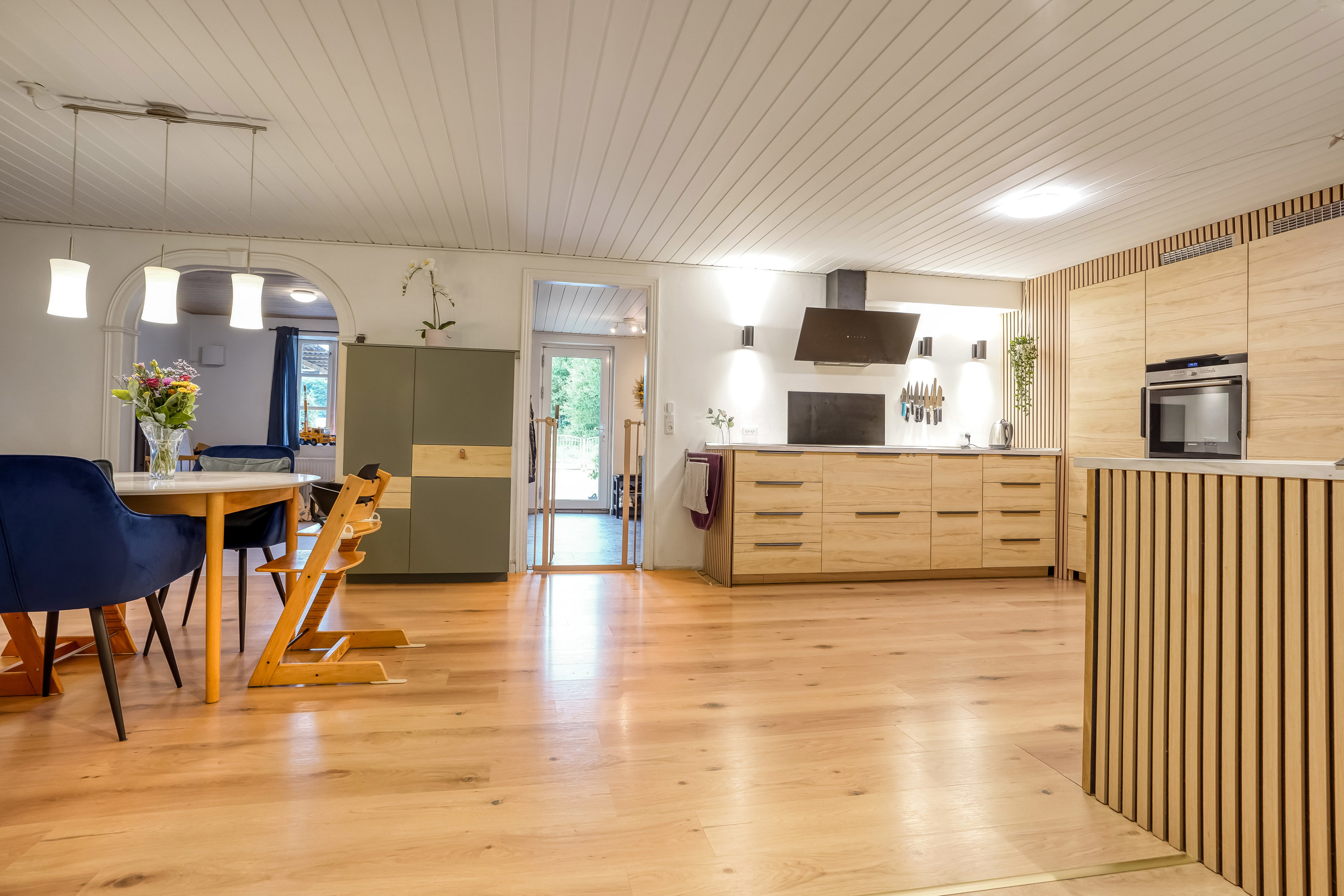 Fremhævet køkken billede i fuldskærmstilstand. Billede af Fruens Vej 6, 8763 Rask Mølle