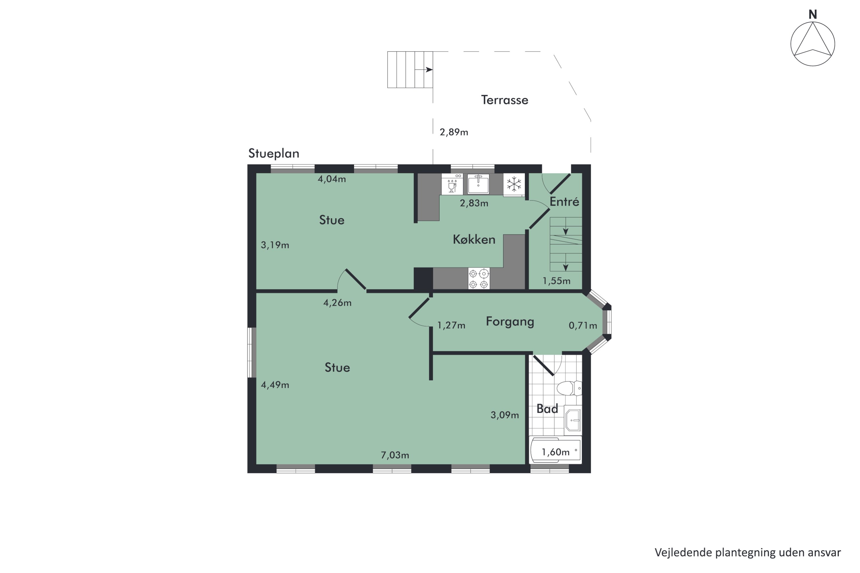 Plantegninger billede af Søndre Dås 18, 7800 Skive